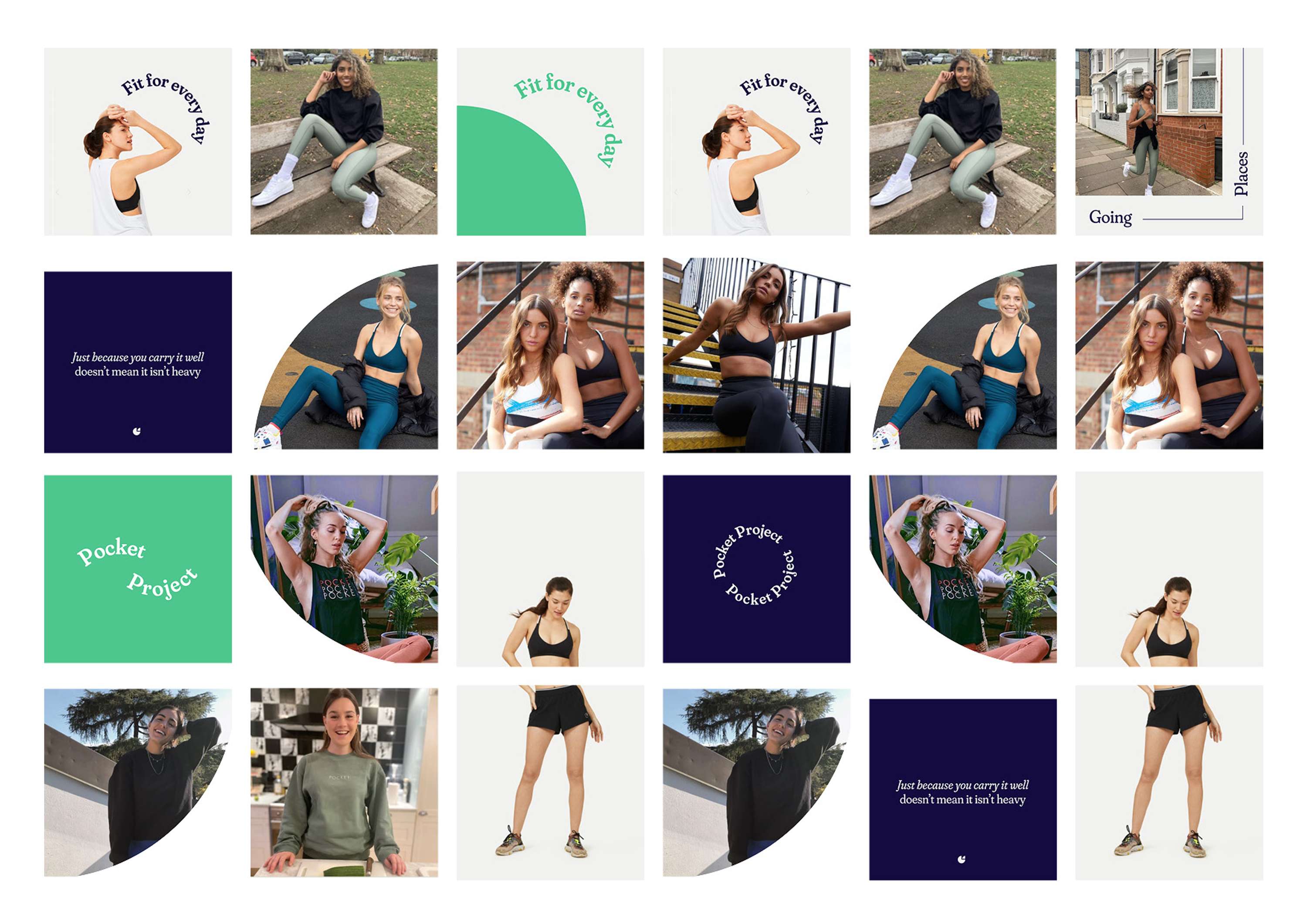 Pocket Sport rebrand by Cali Mackrill