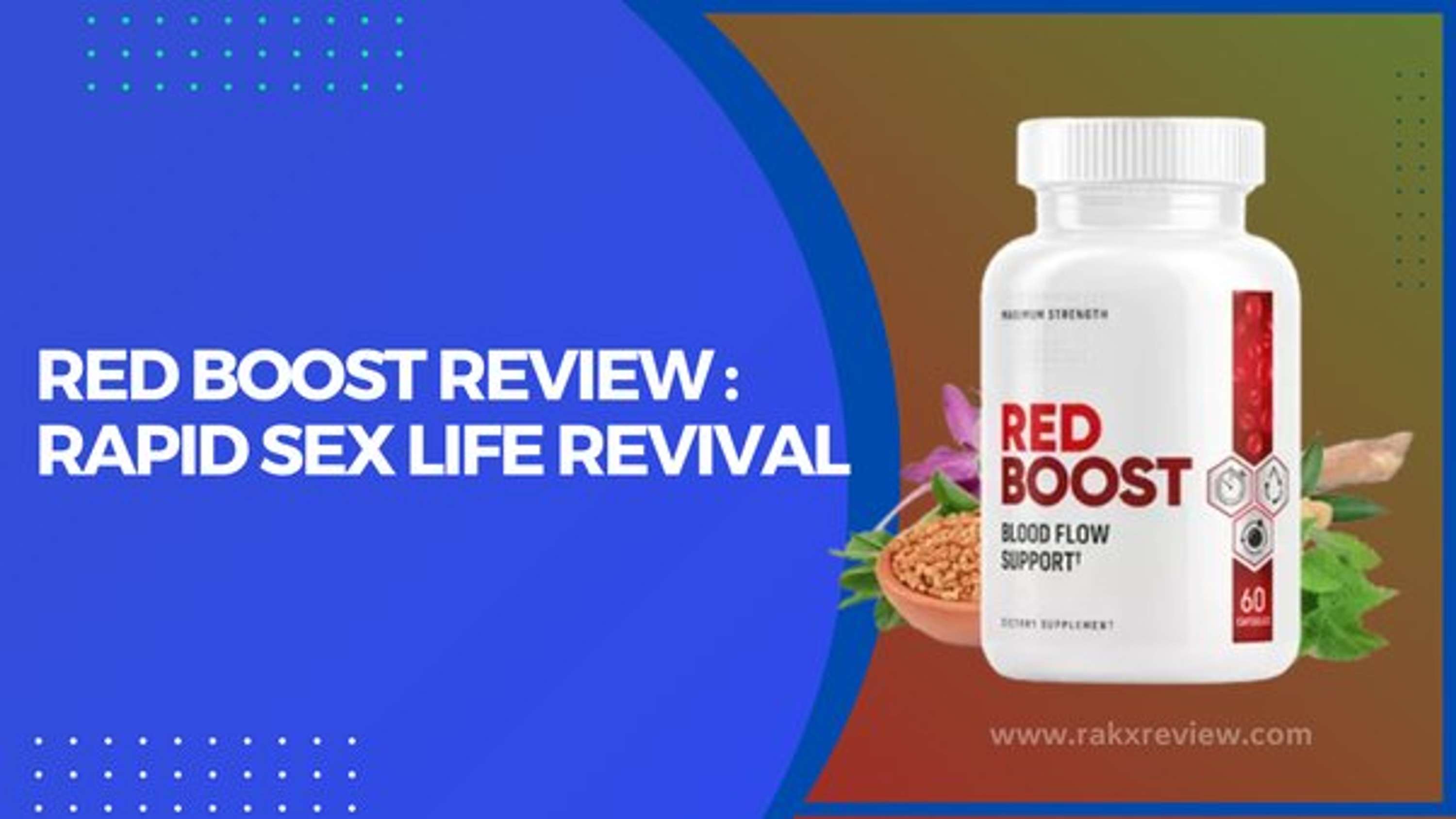 Red Boost Reviews - (Real Customer Results) It is no any Risky Side Effects? by sbnmg hader