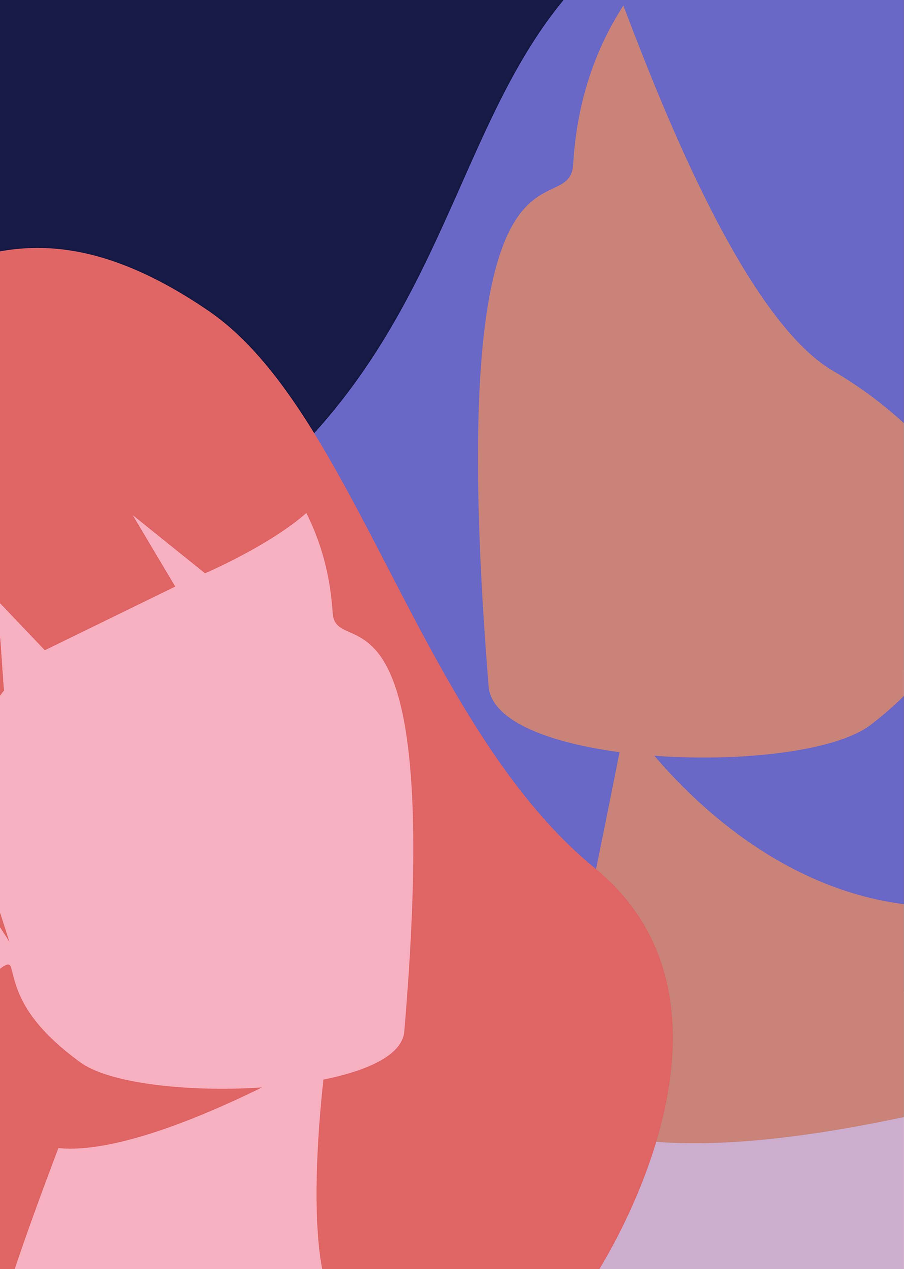 Illustration for app Vent Uno by Manuela Fiori