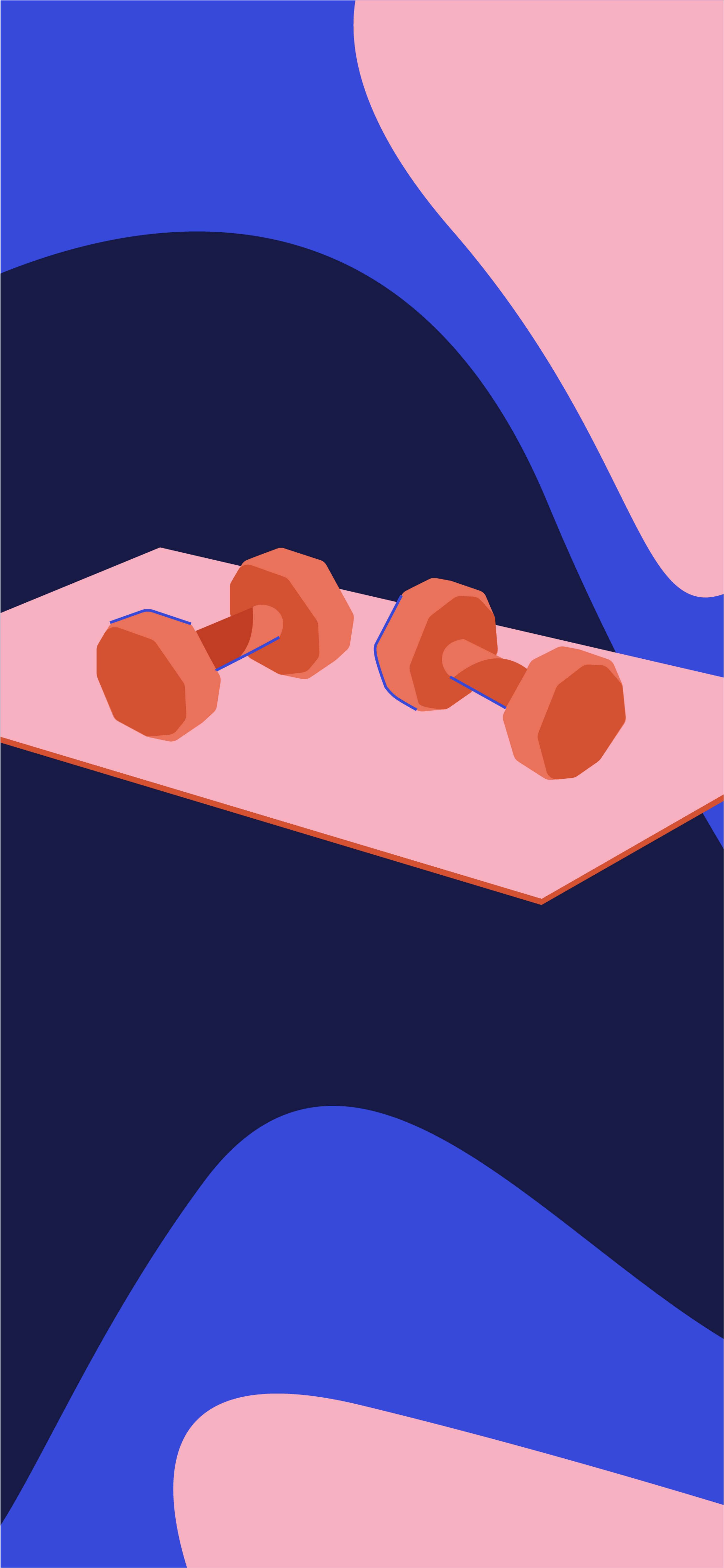 Illustration for app Vent Uno by Manuela Fiori