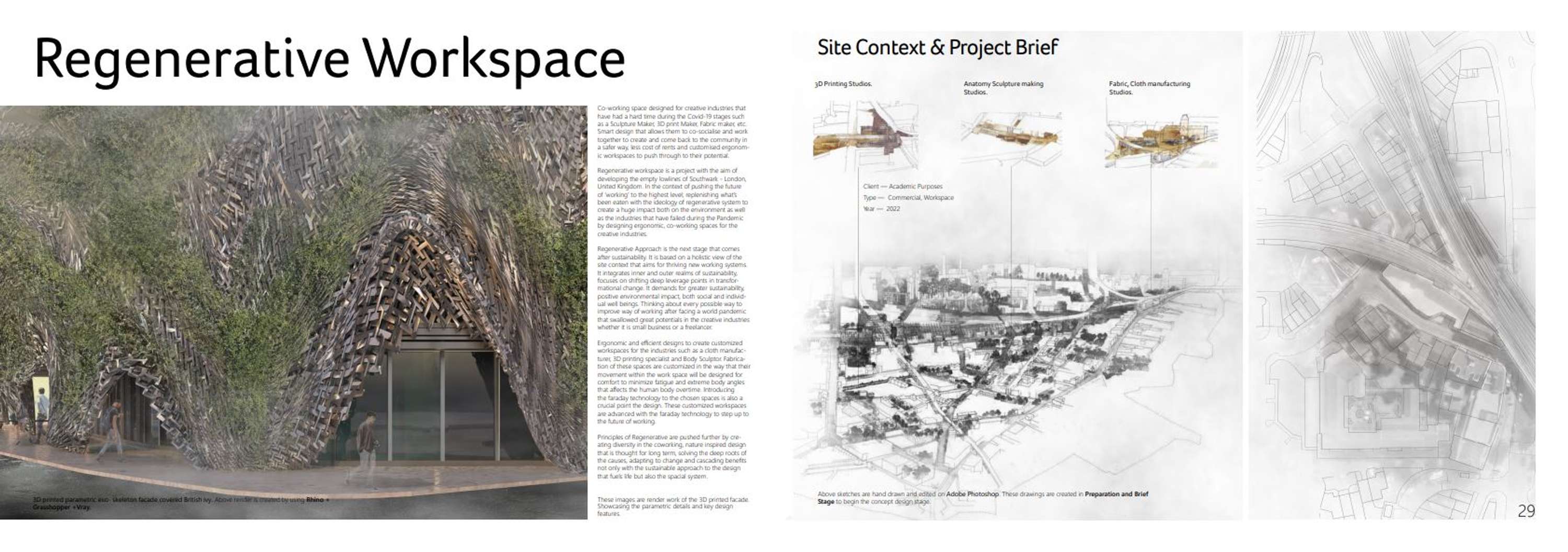 Parametric Regenerative Workspace by Elija Halil
