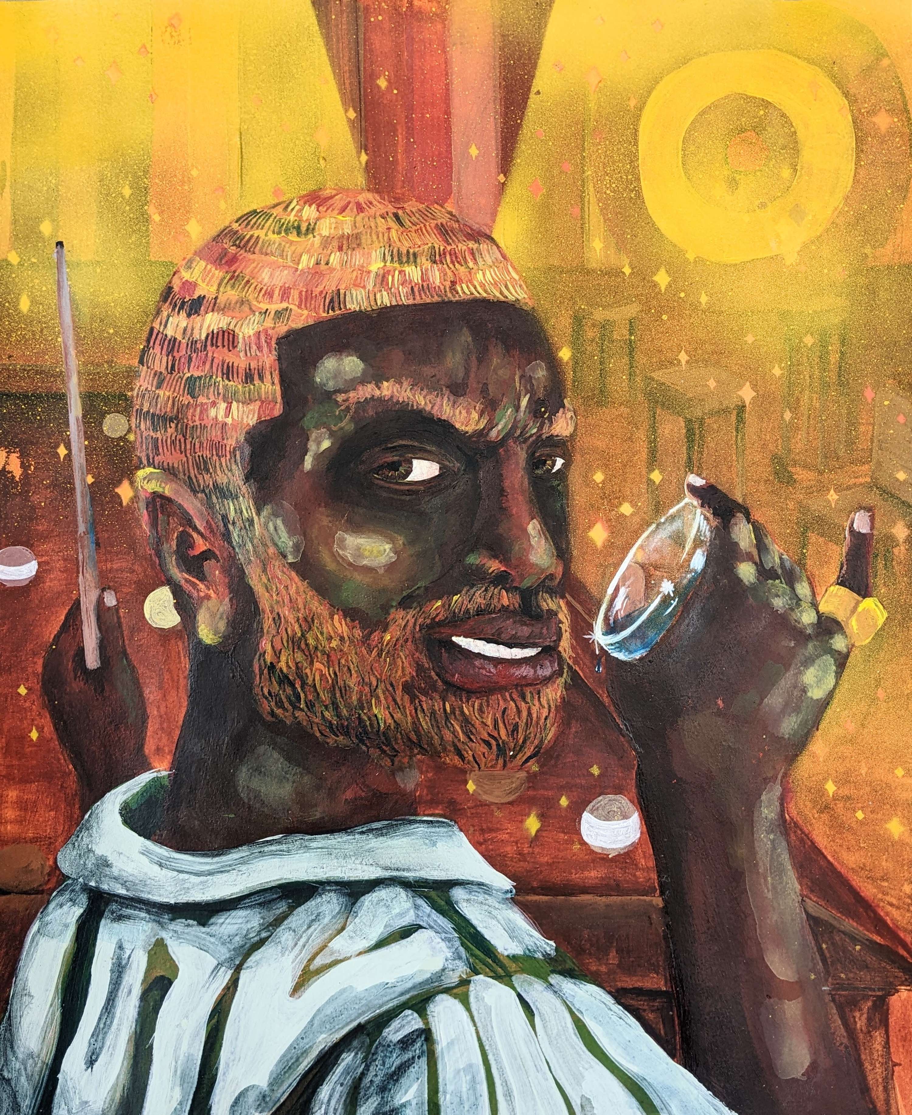 Interview with Trinidadian visual artist, Kriston Banfield by Segolene Py