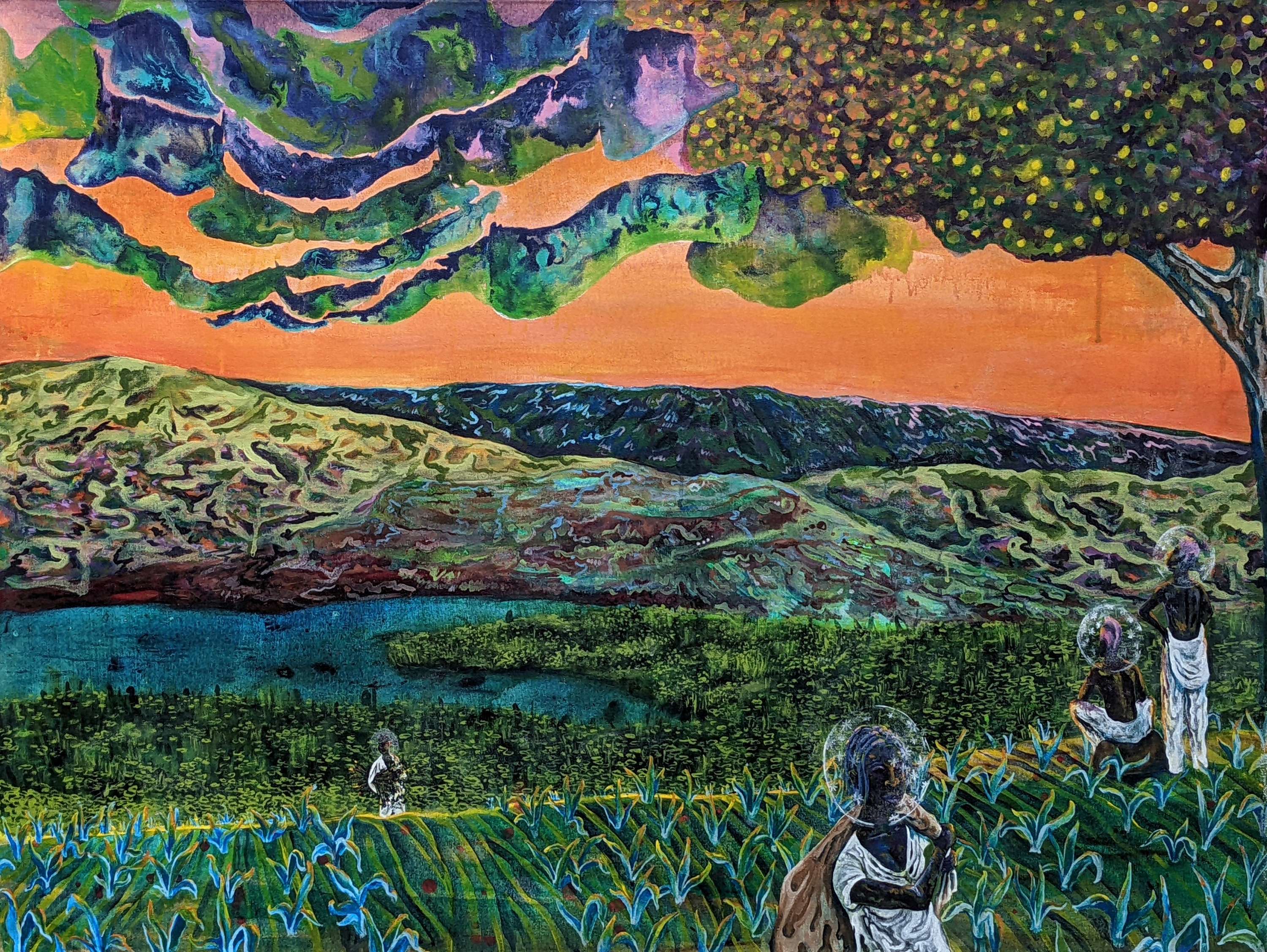 Interview with Trinidadian visual artist, Kriston Banfield by Segolene Py