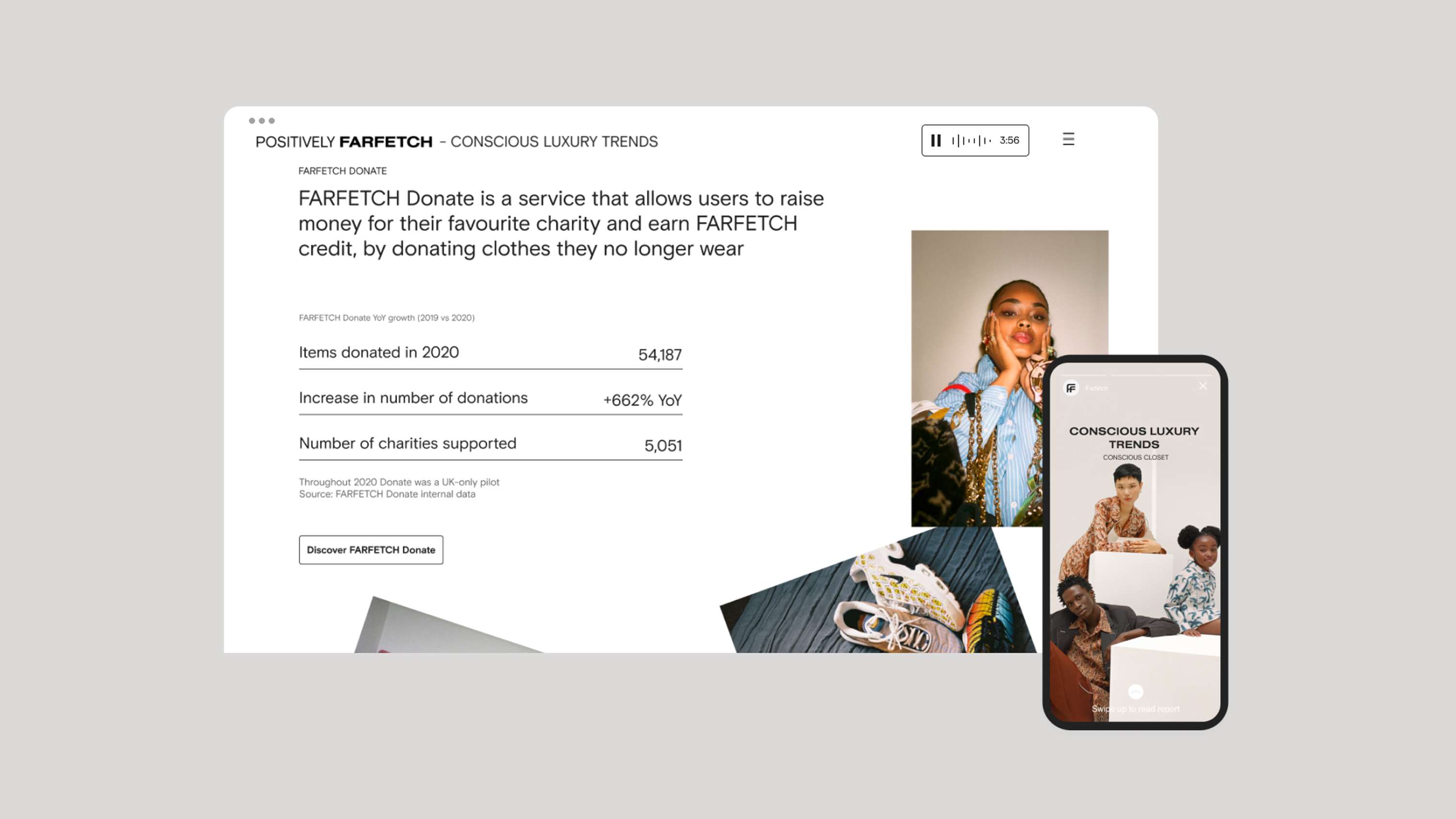 Farfetch - Conscious Luxury Report Website by Yuko Sugimoto