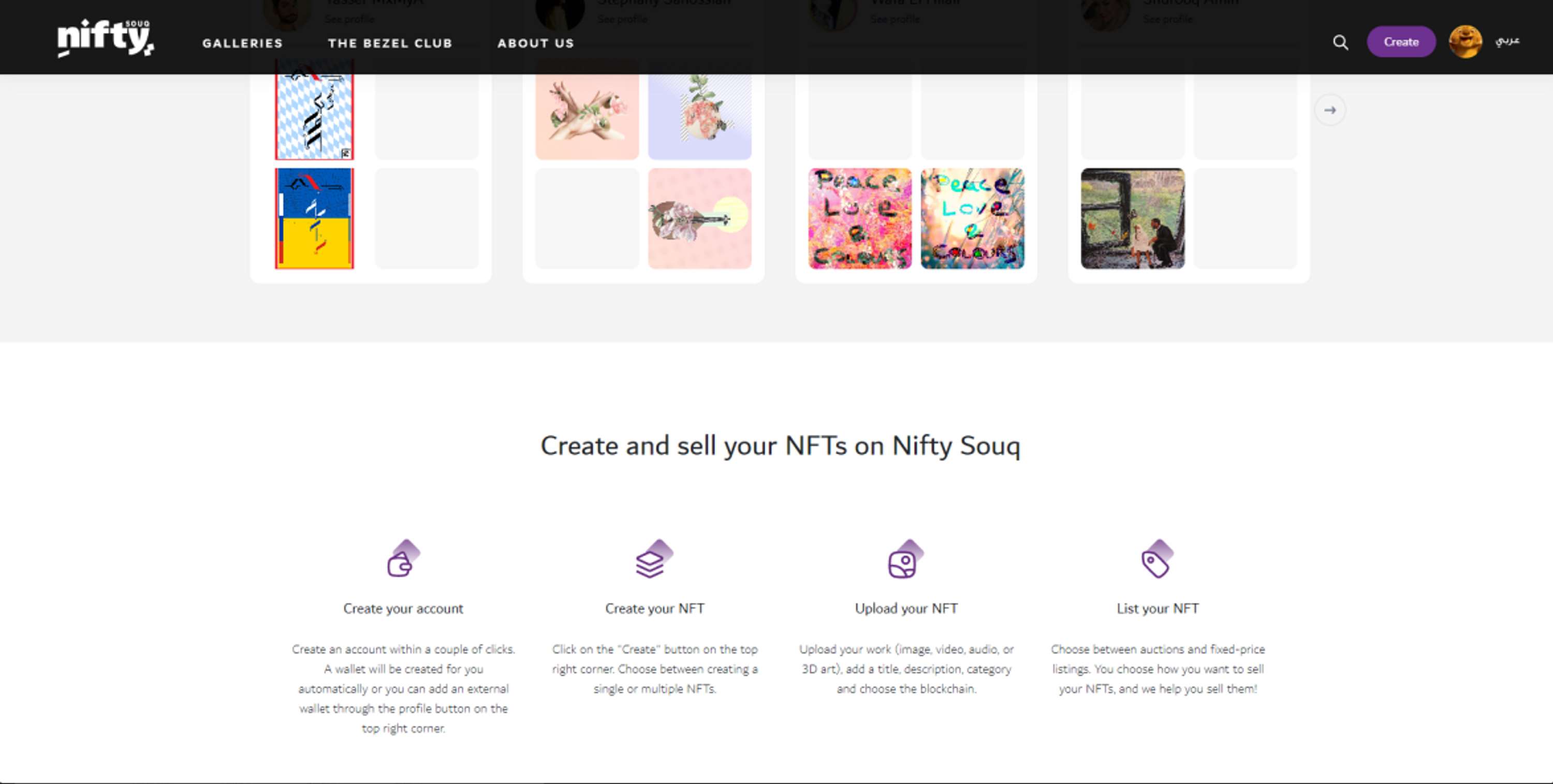 NFT marketplace by Jin Bang