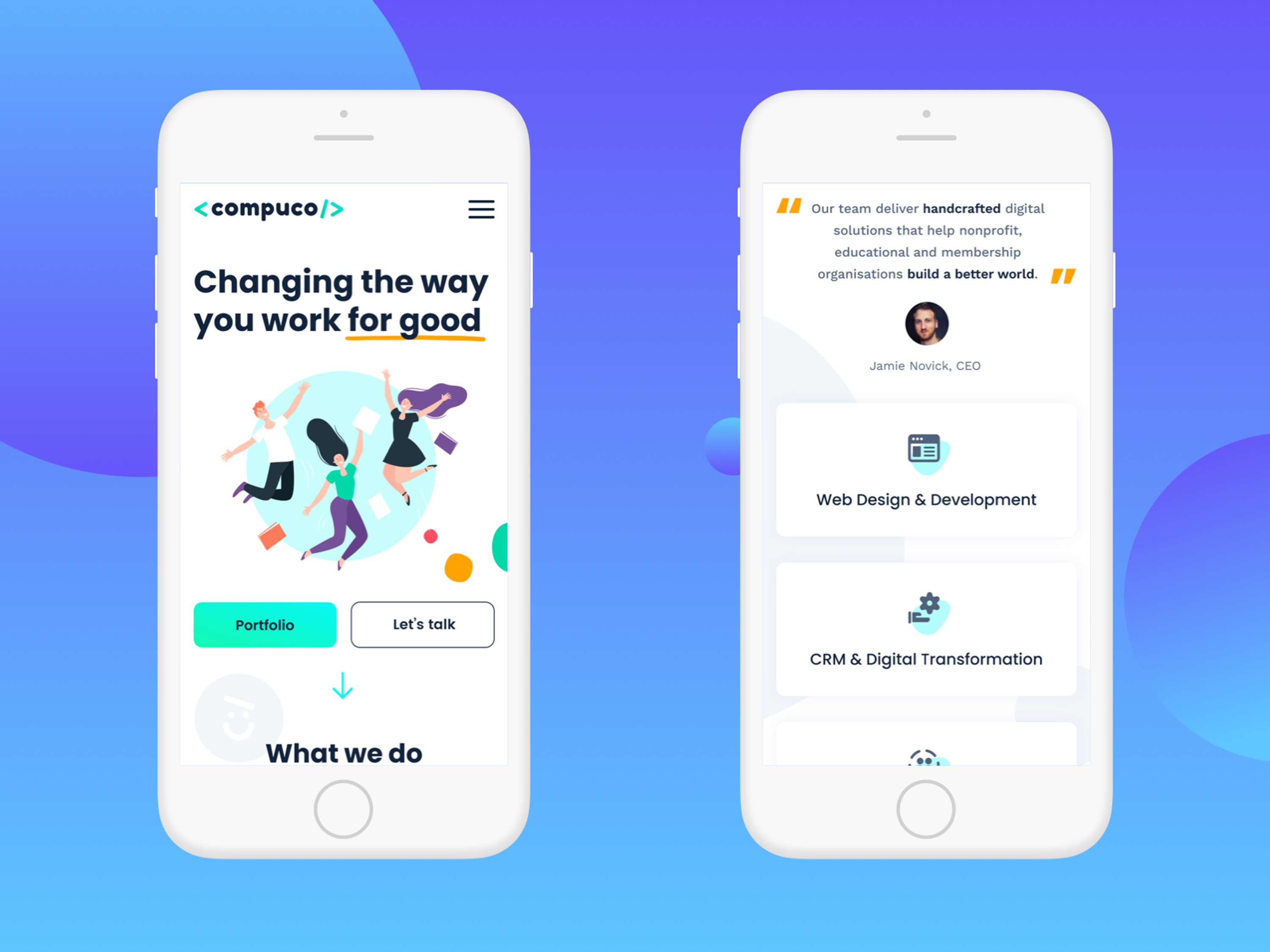Compuco Website by Iñigo Gómez