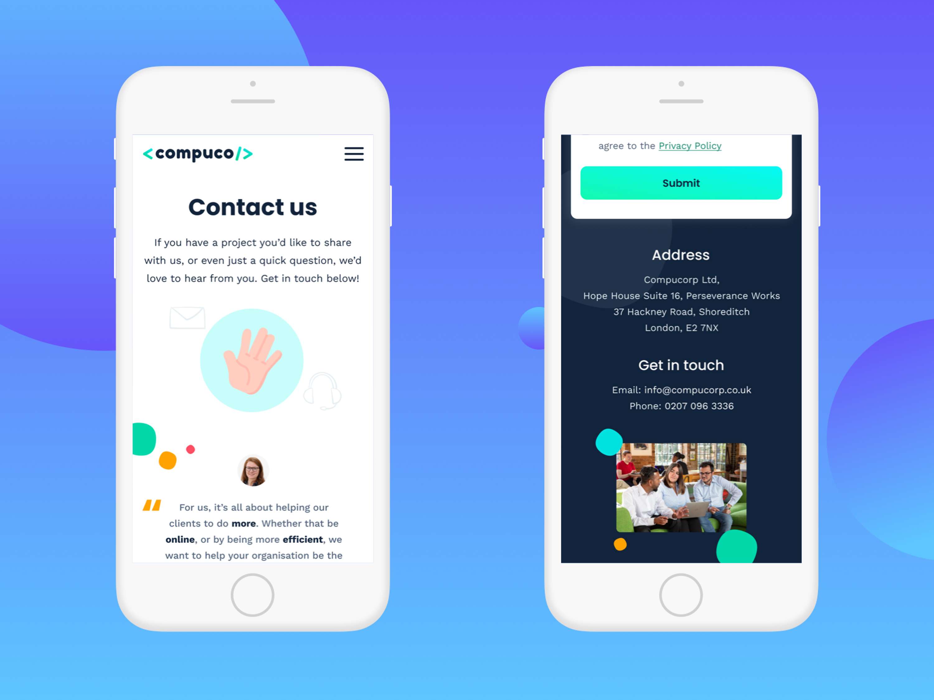 Compuco Website by Iñigo Gómez
