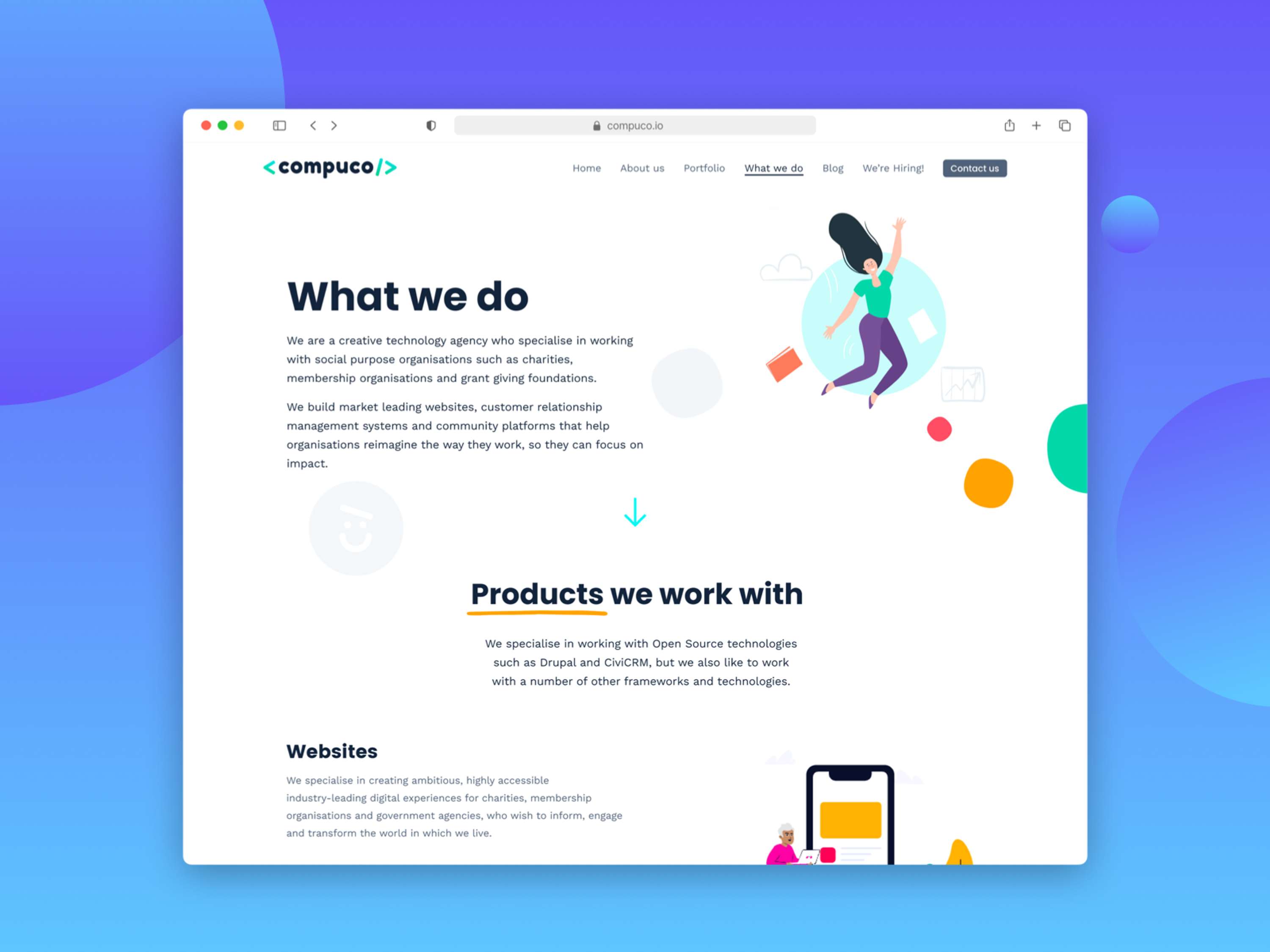 Compuco Website by Iñigo Gómez