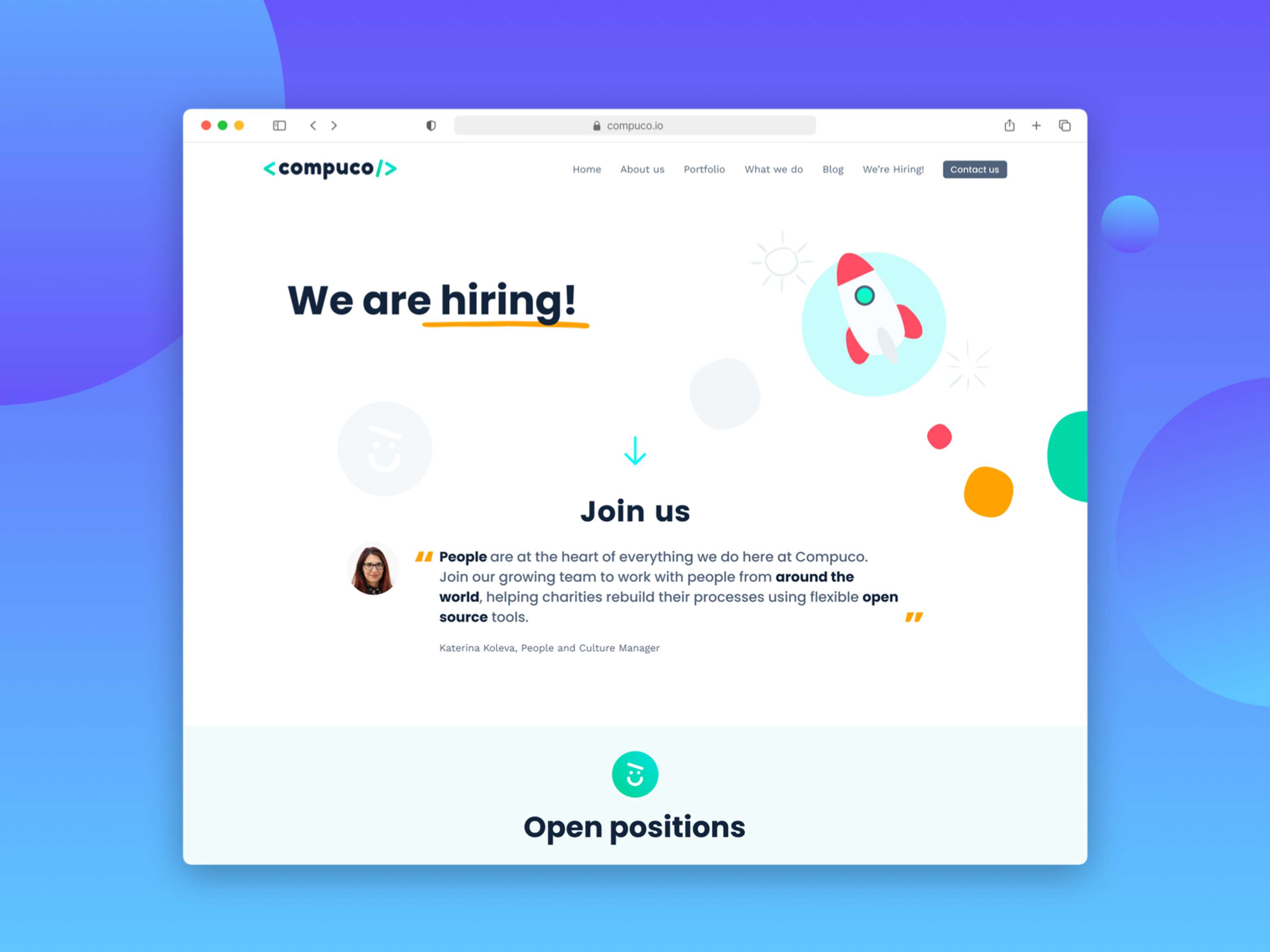 Compuco Website by Iñigo Gómez