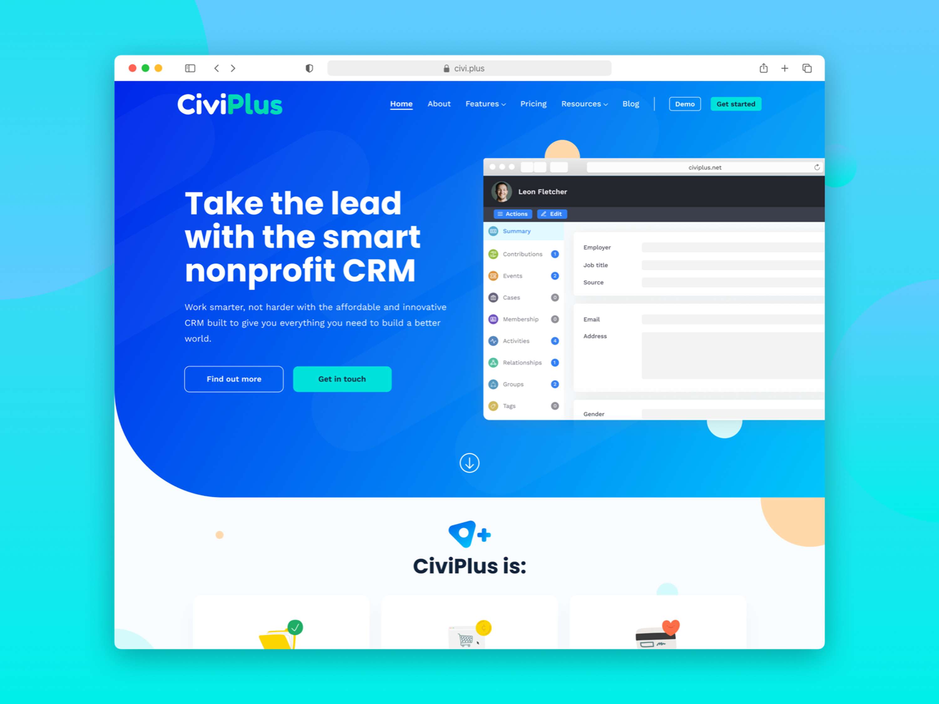 CiviPlus Website by Iñigo Gómez