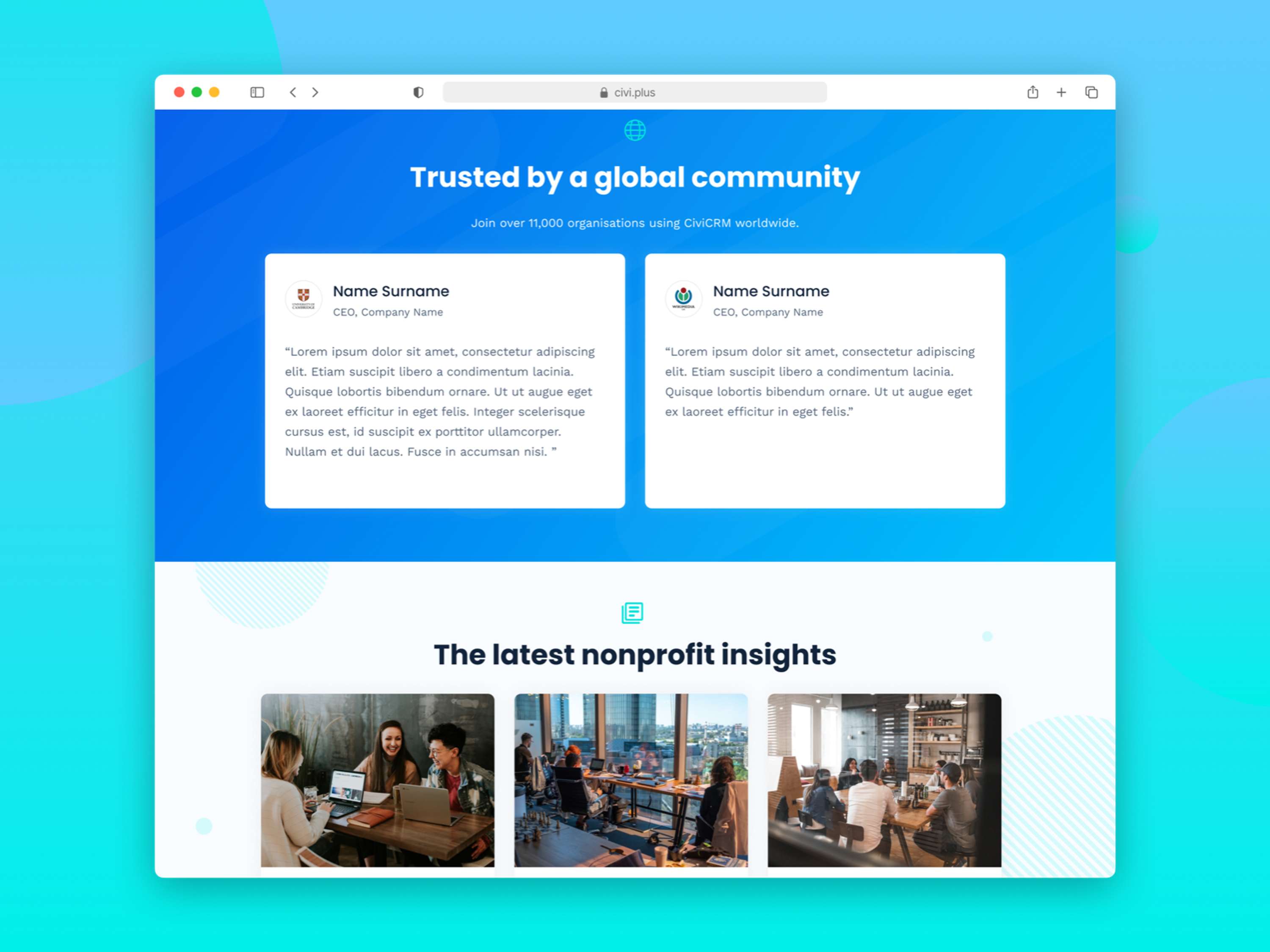 CiviPlus Website by Iñigo Gómez