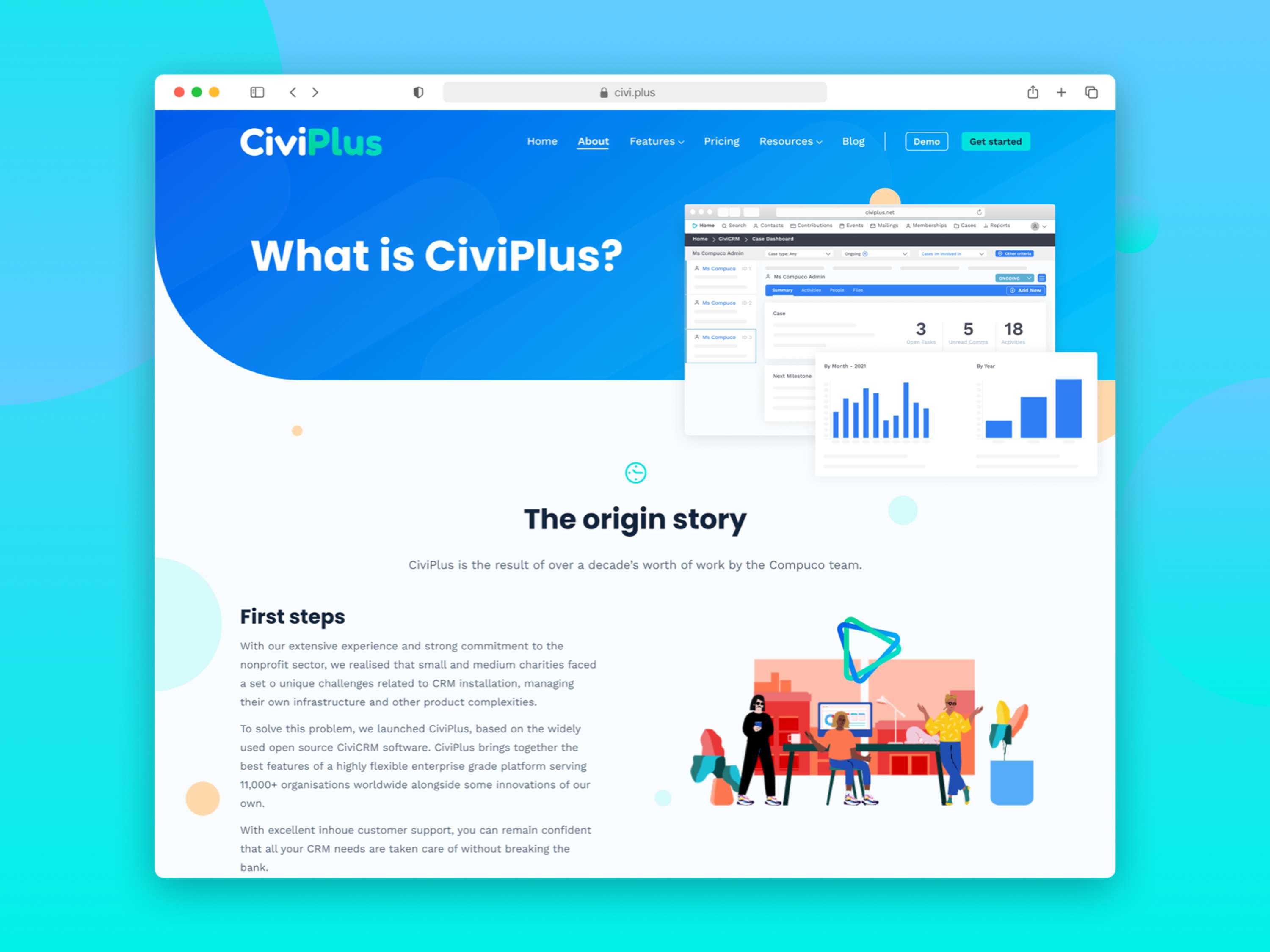 CiviPlus Website by Iñigo Gómez
