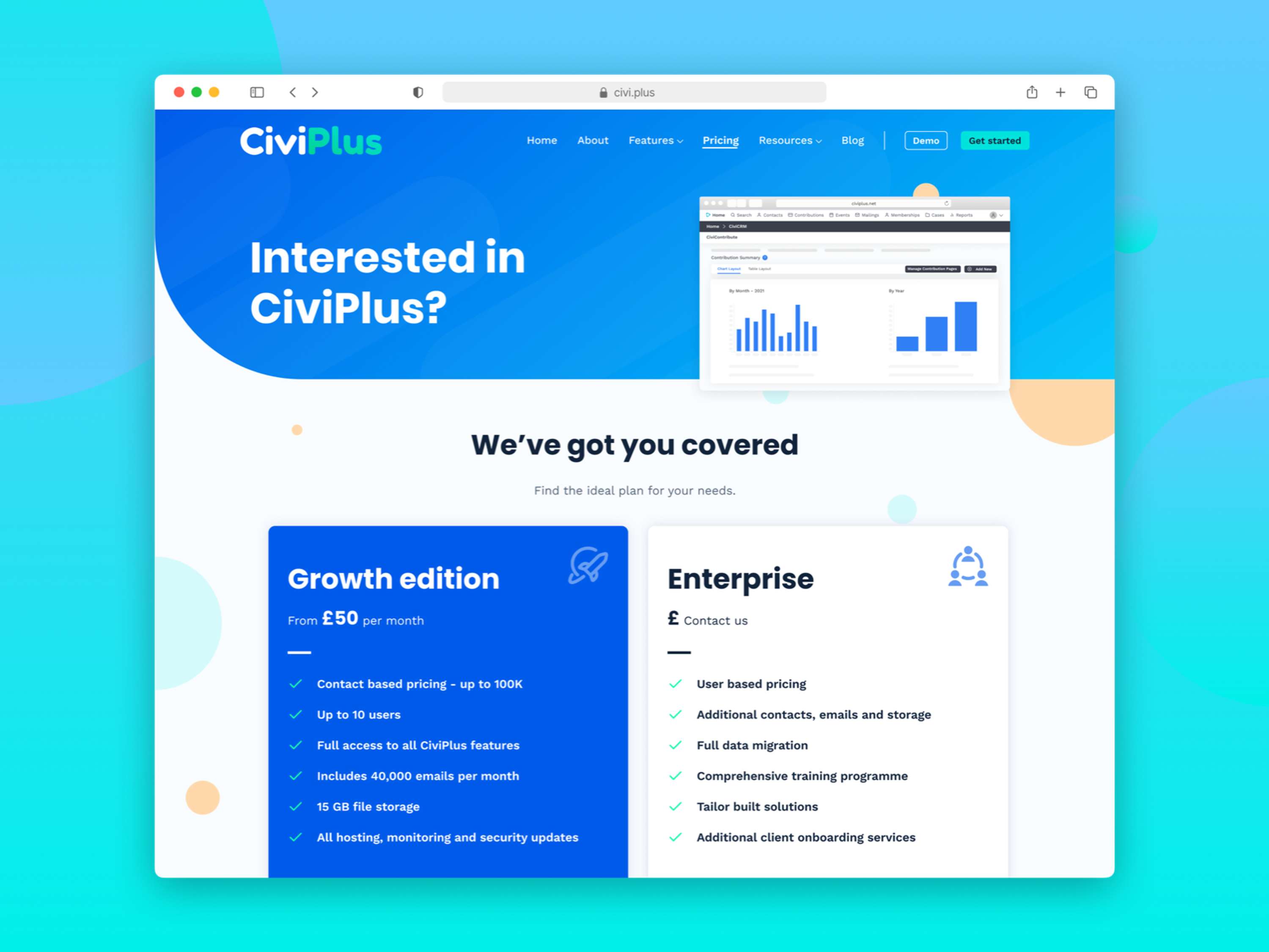 CiviPlus Website by Iñigo Gómez