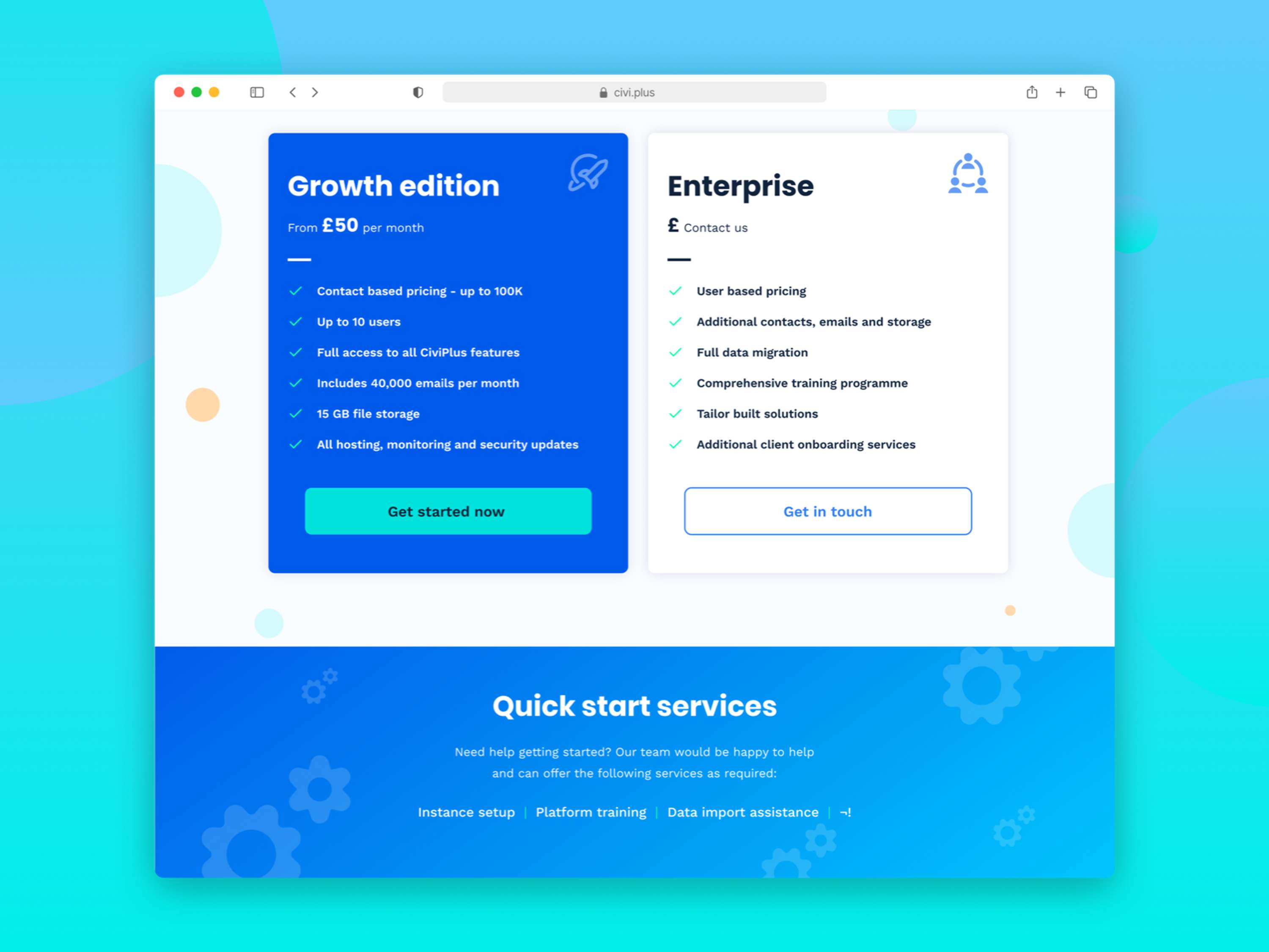 CiviPlus Website by Iñigo Gómez