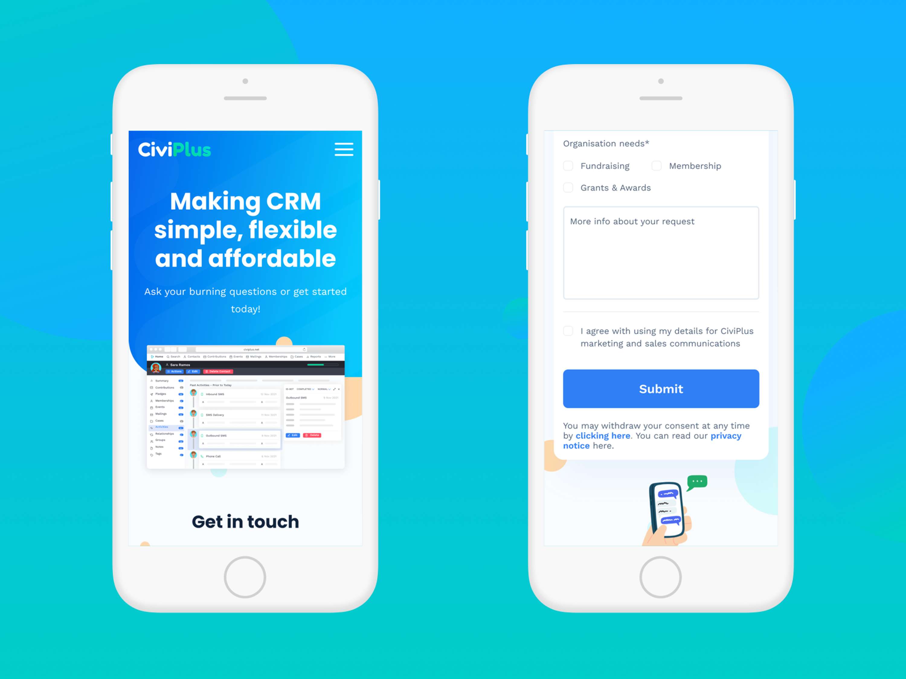 CiviPlus Website by Iñigo Gómez