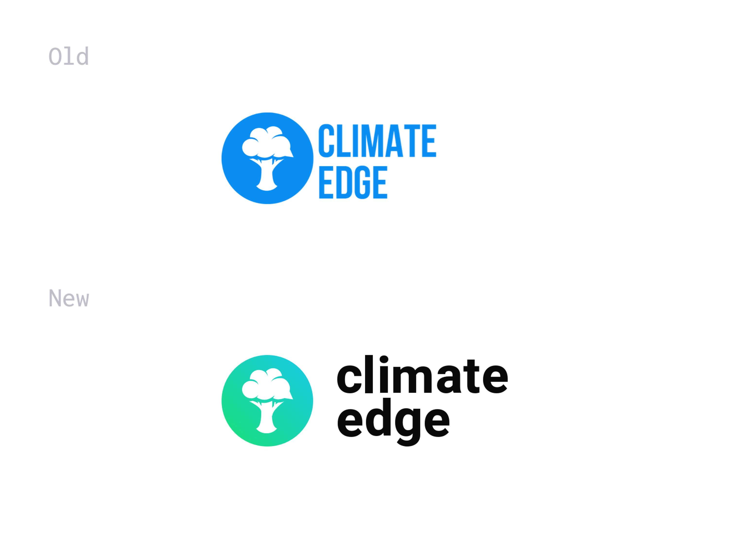 Climate Edge Branding Redesign by Iñigo Gómez