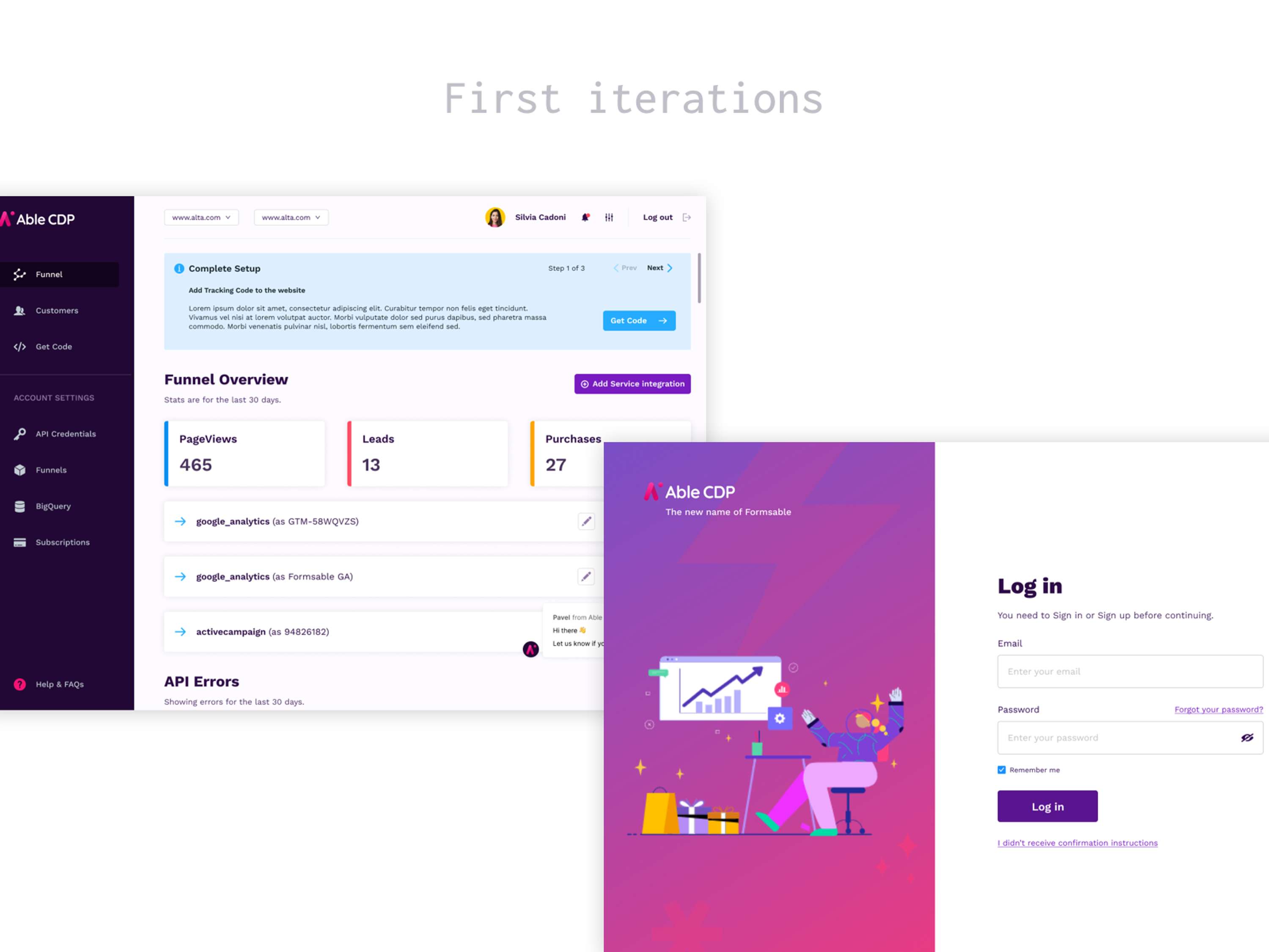 Able CDP Website + Desktop App + Styleguide by Iñigo Gómez