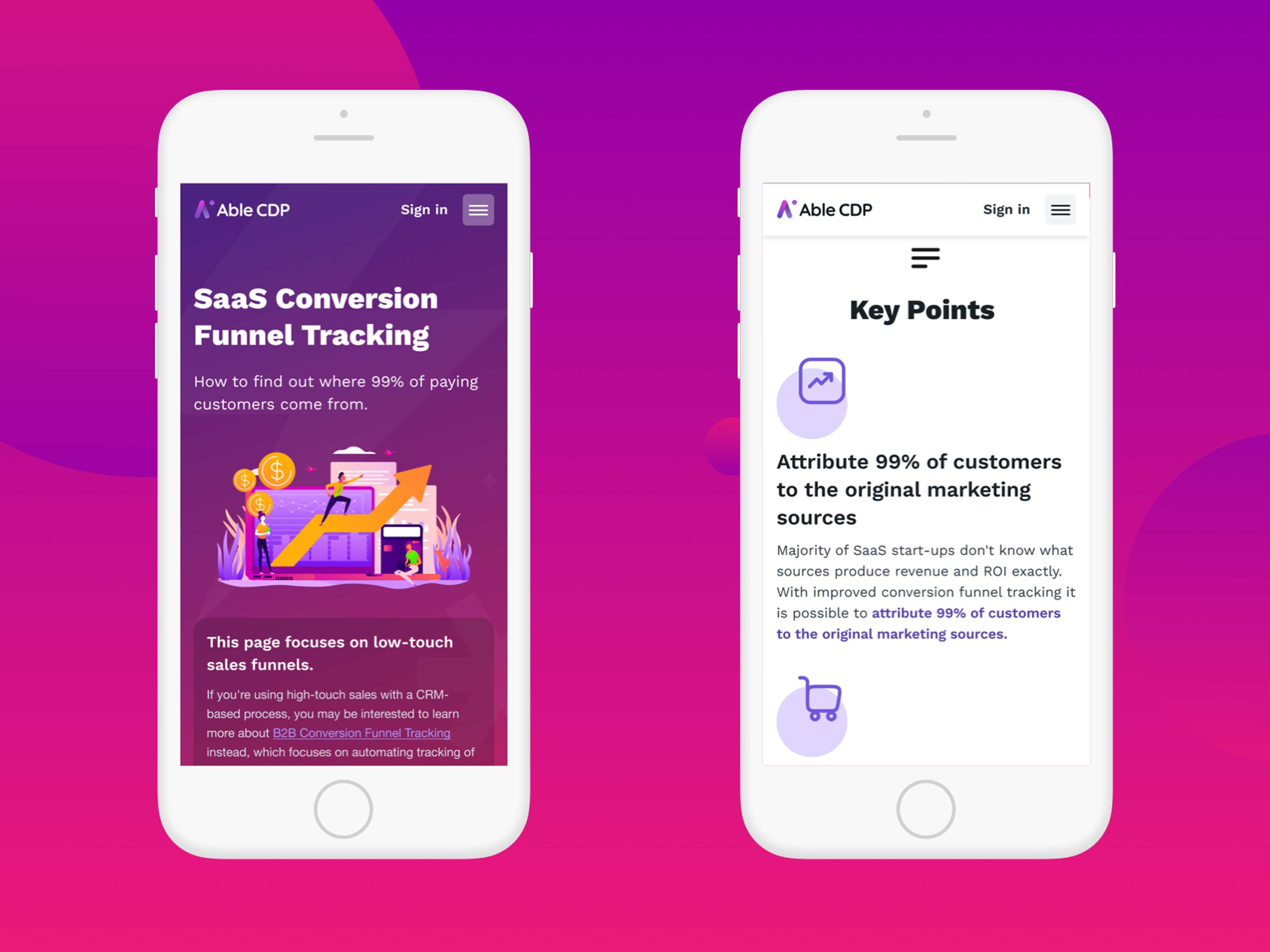 Able CDP Website + Desktop App + Styleguide by Iñigo Gómez
