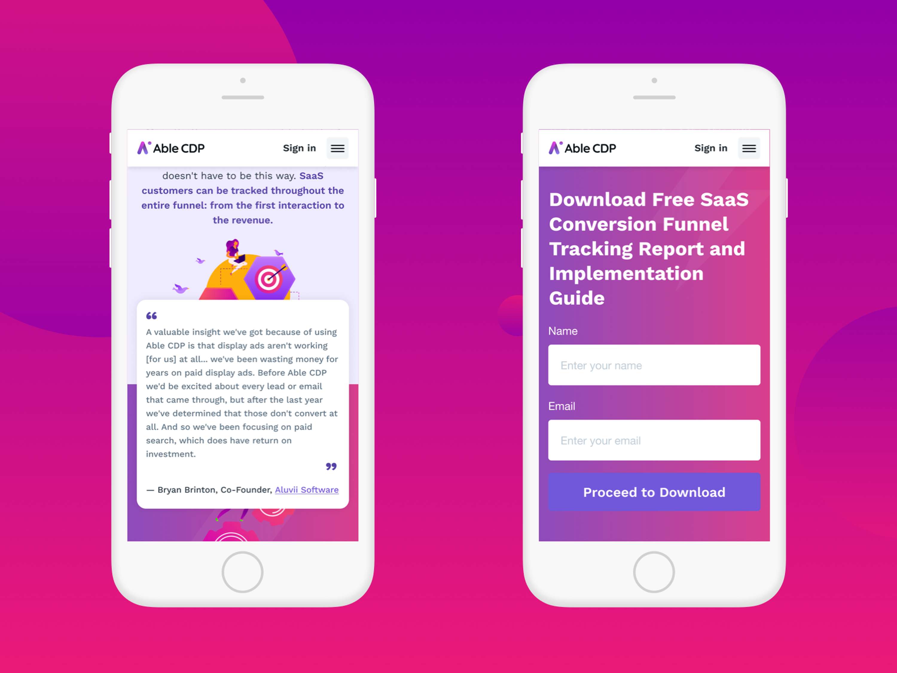 Able CDP Website + Desktop App + Styleguide by Iñigo Gómez