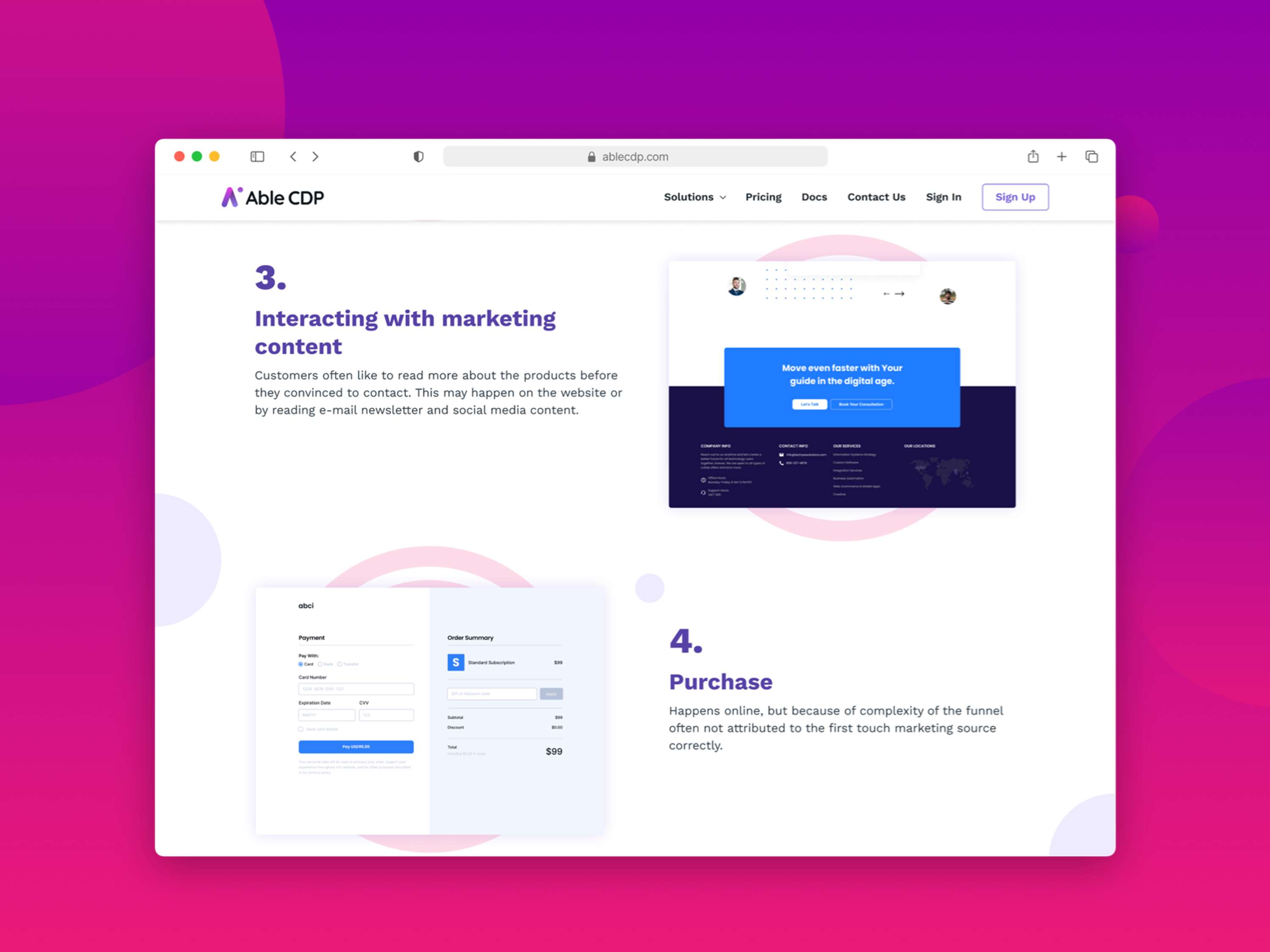 Able CDP Website + Desktop App + Styleguide by Iñigo Gómez