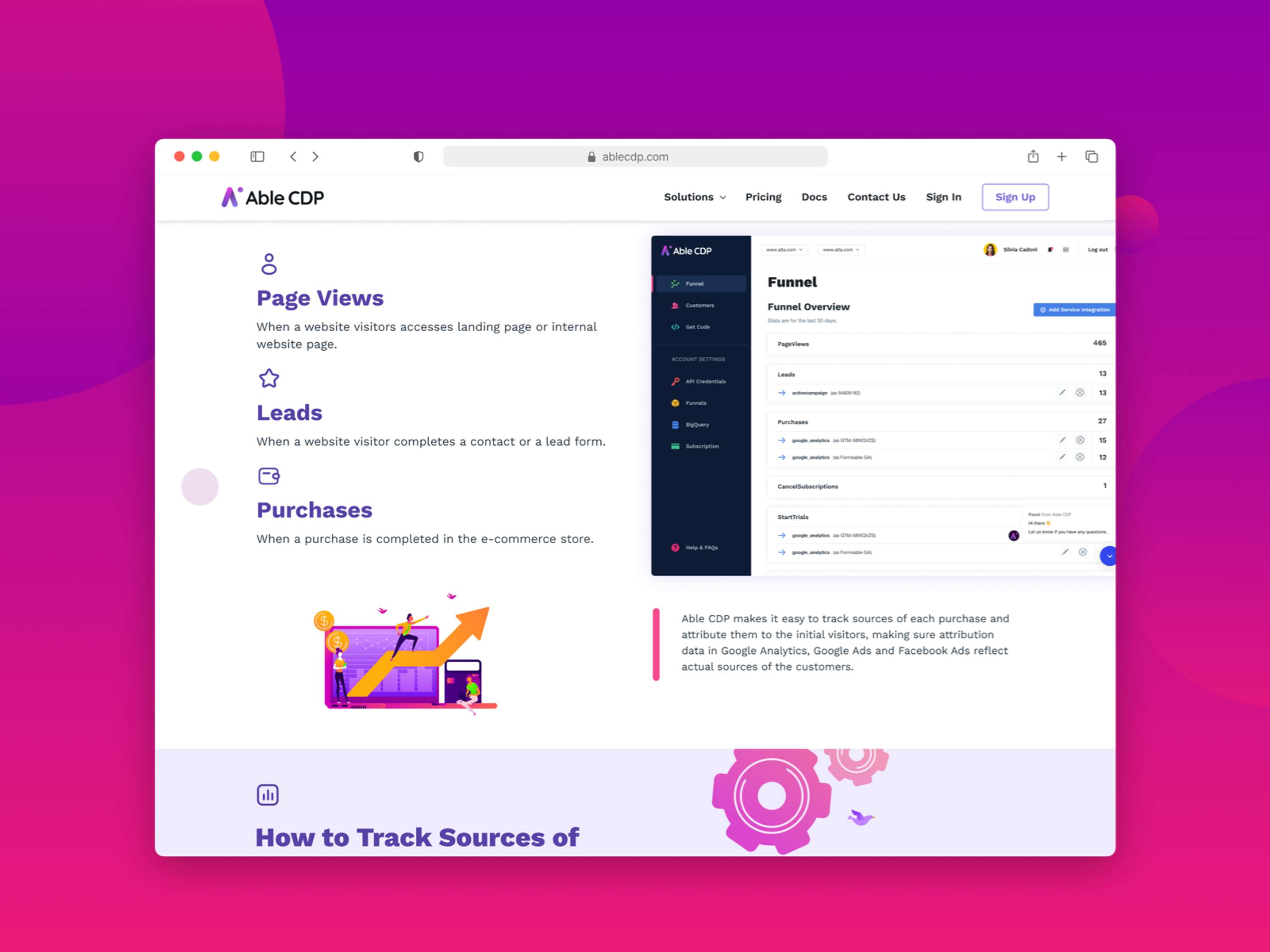 Able CDP Website + Desktop App + Styleguide by Iñigo Gómez
