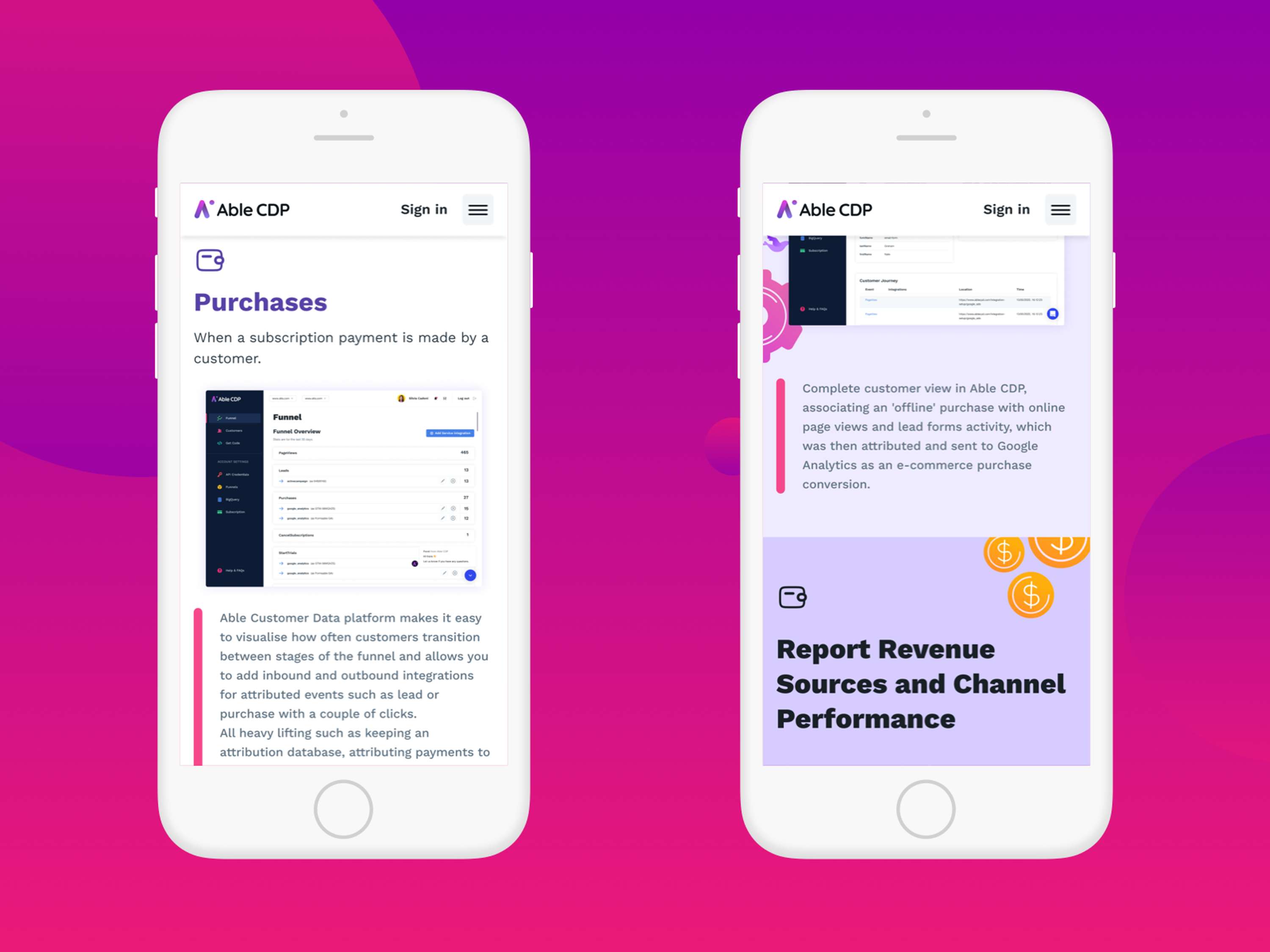 Able CDP Website + Desktop App + Styleguide by Iñigo Gómez