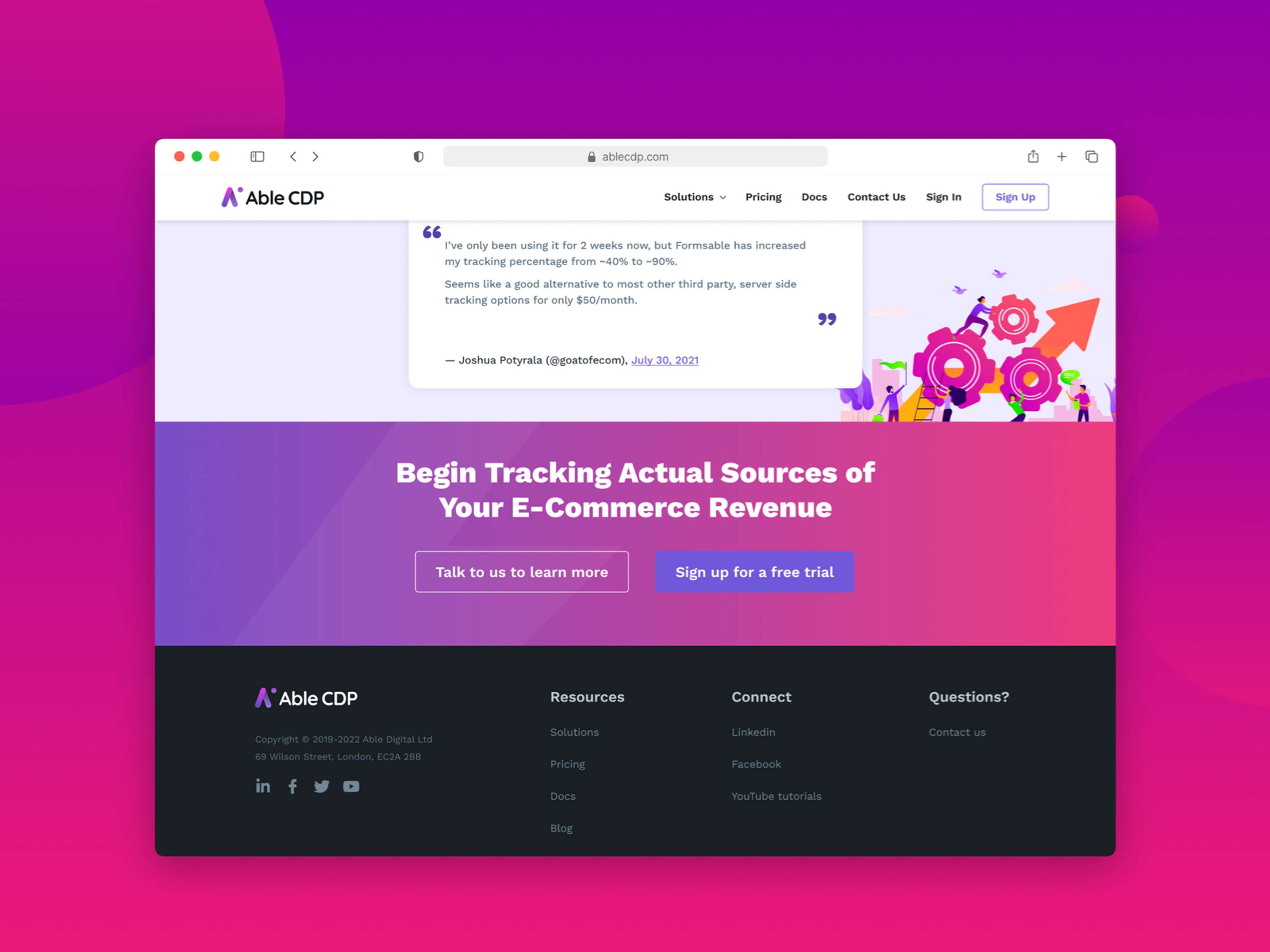 Able CDP Website + Desktop App + Styleguide by Iñigo Gómez