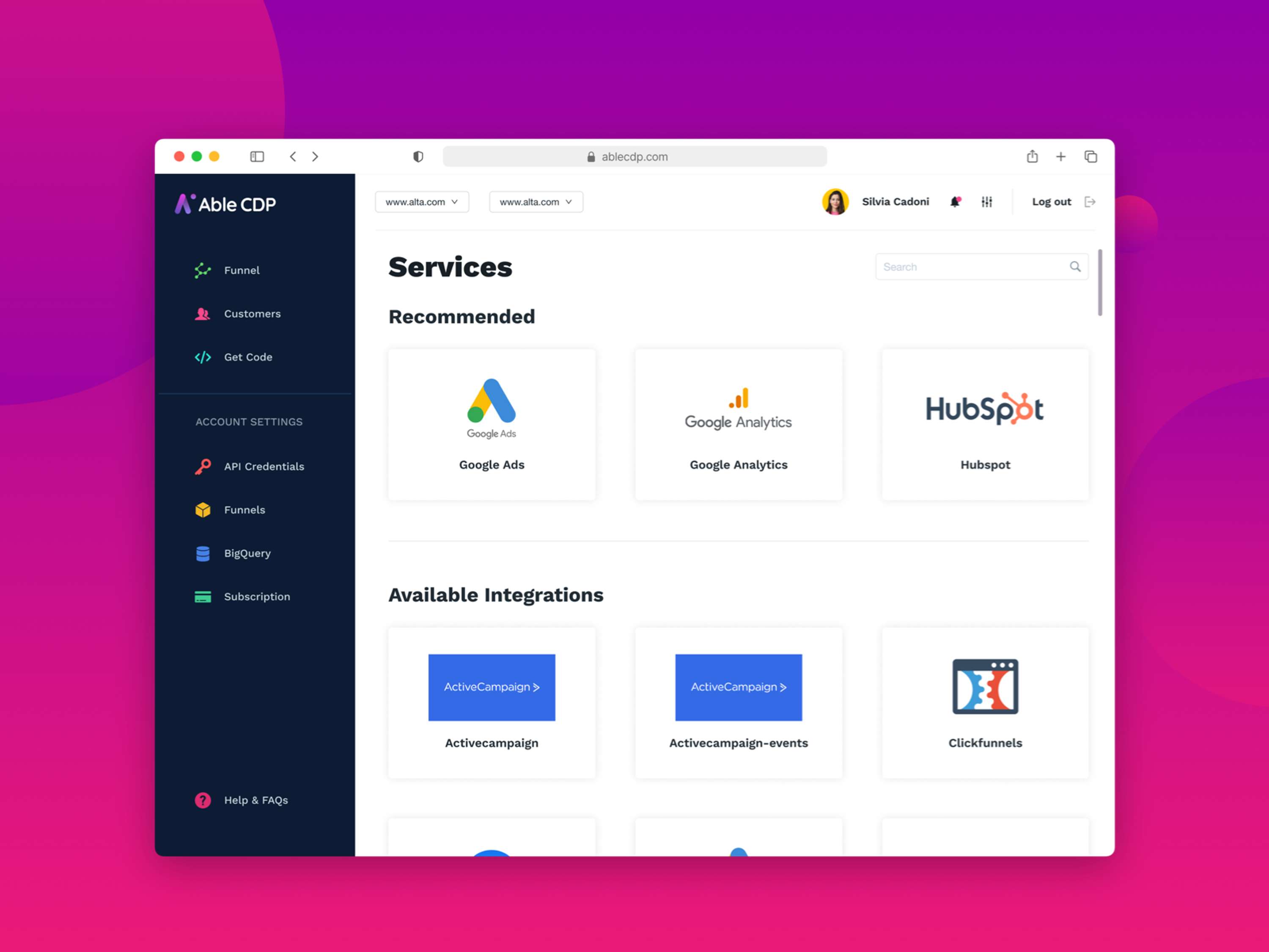 Able CDP Website + Desktop App + Styleguide by Iñigo Gómez