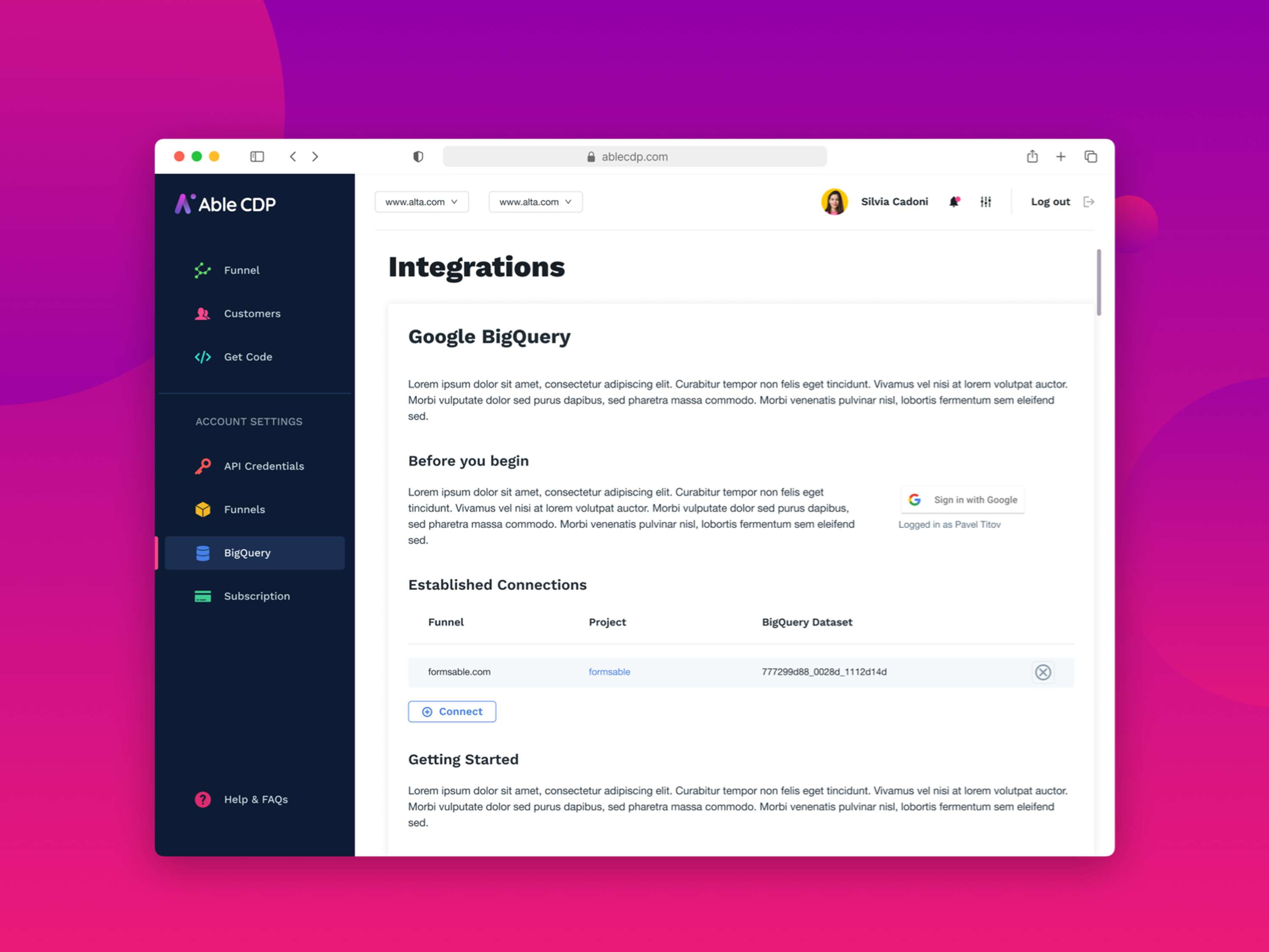 Able CDP Website + Desktop App + Styleguide by Iñigo Gómez