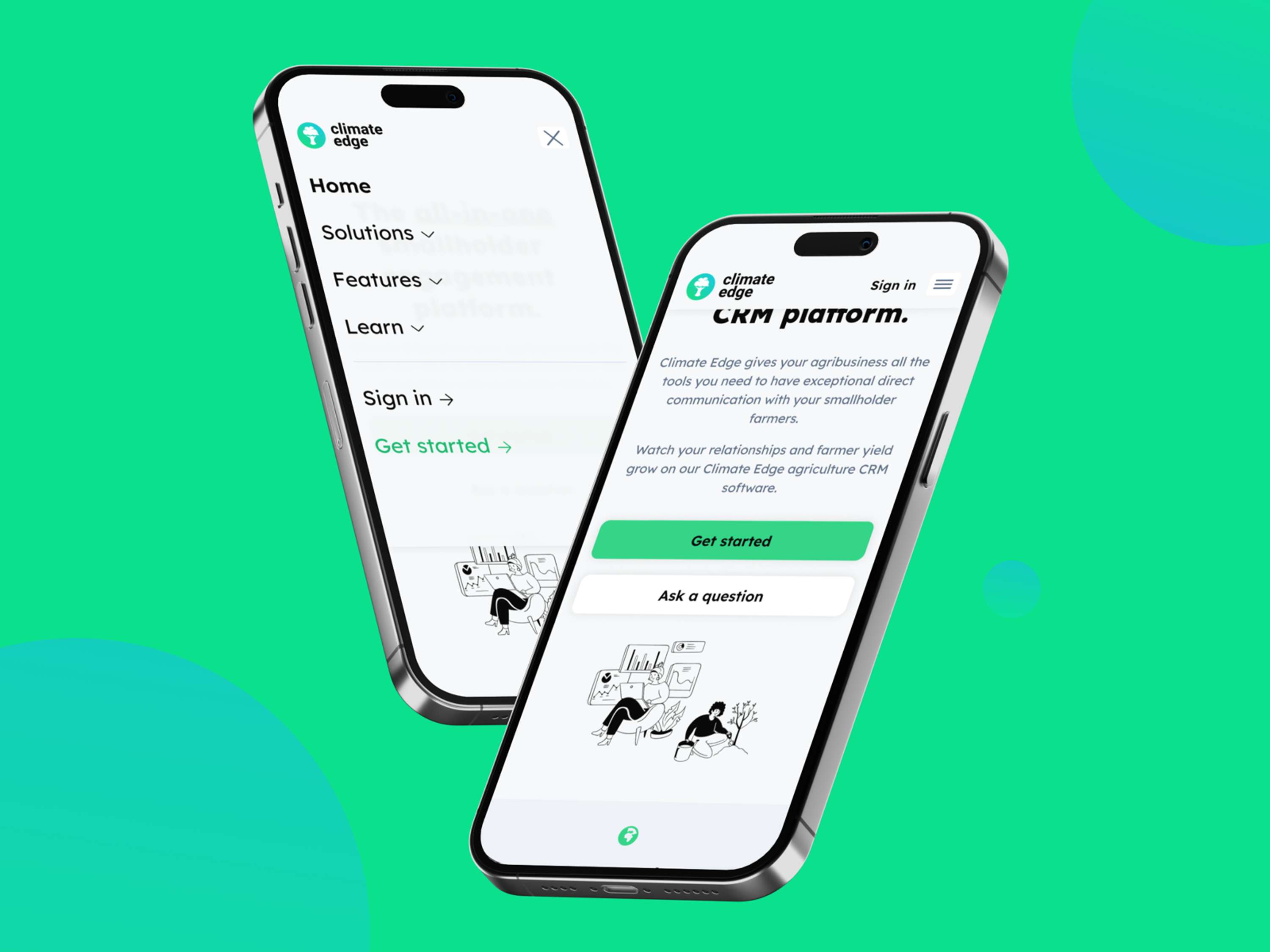Climate Edge Website by Iñigo Gómez