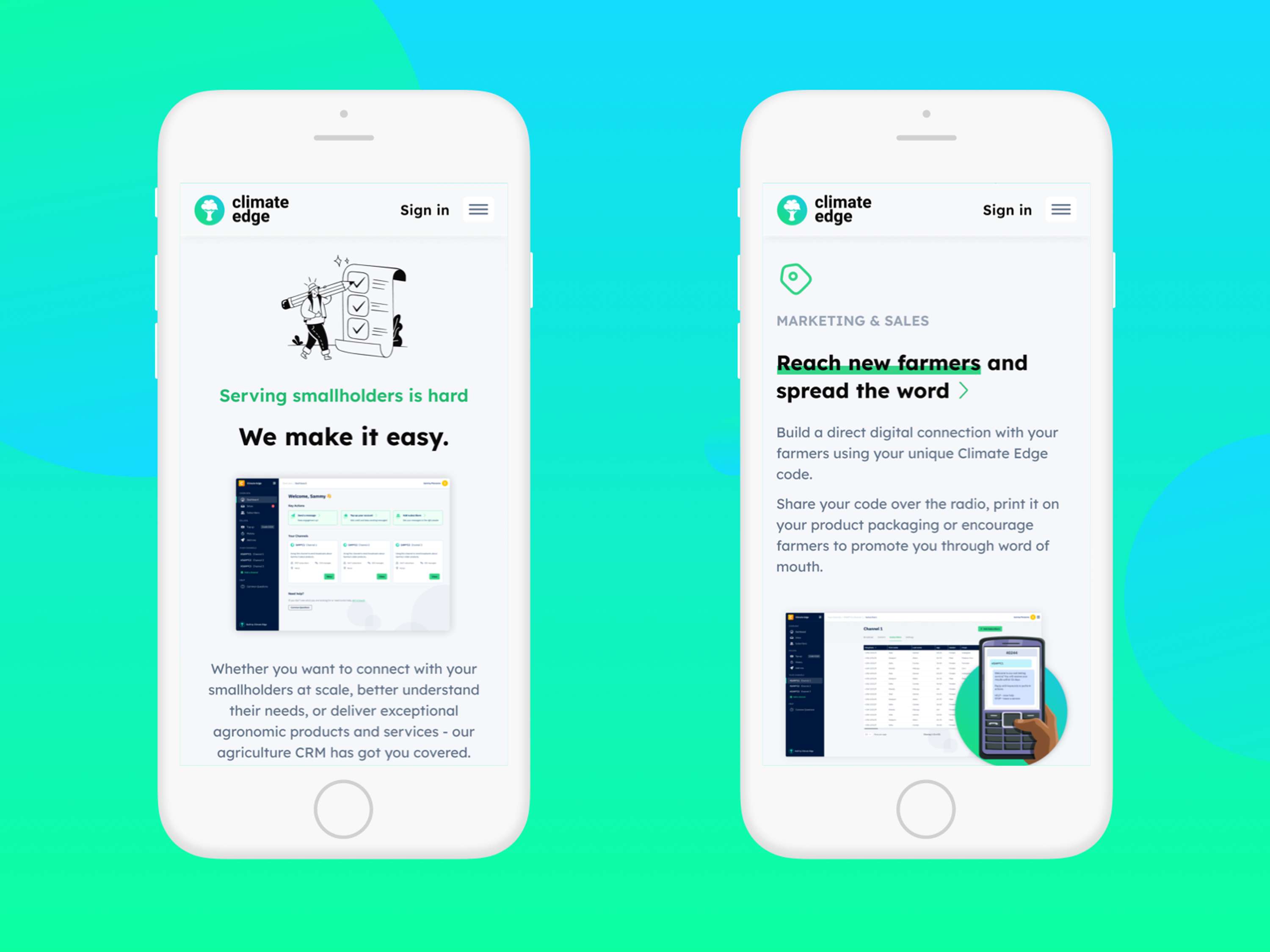 Climate Edge Website by Iñigo Gómez