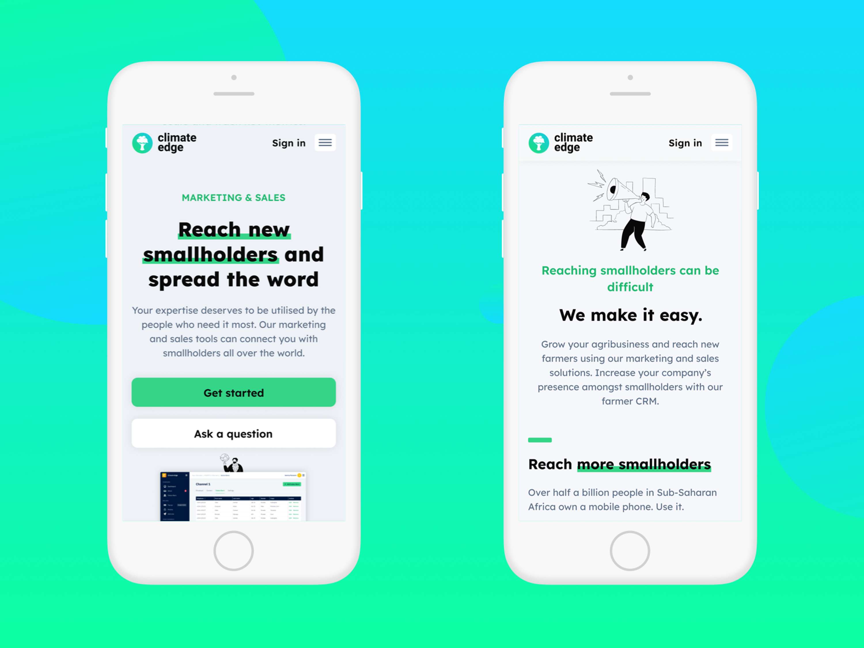 Climate Edge Website by Iñigo Gómez