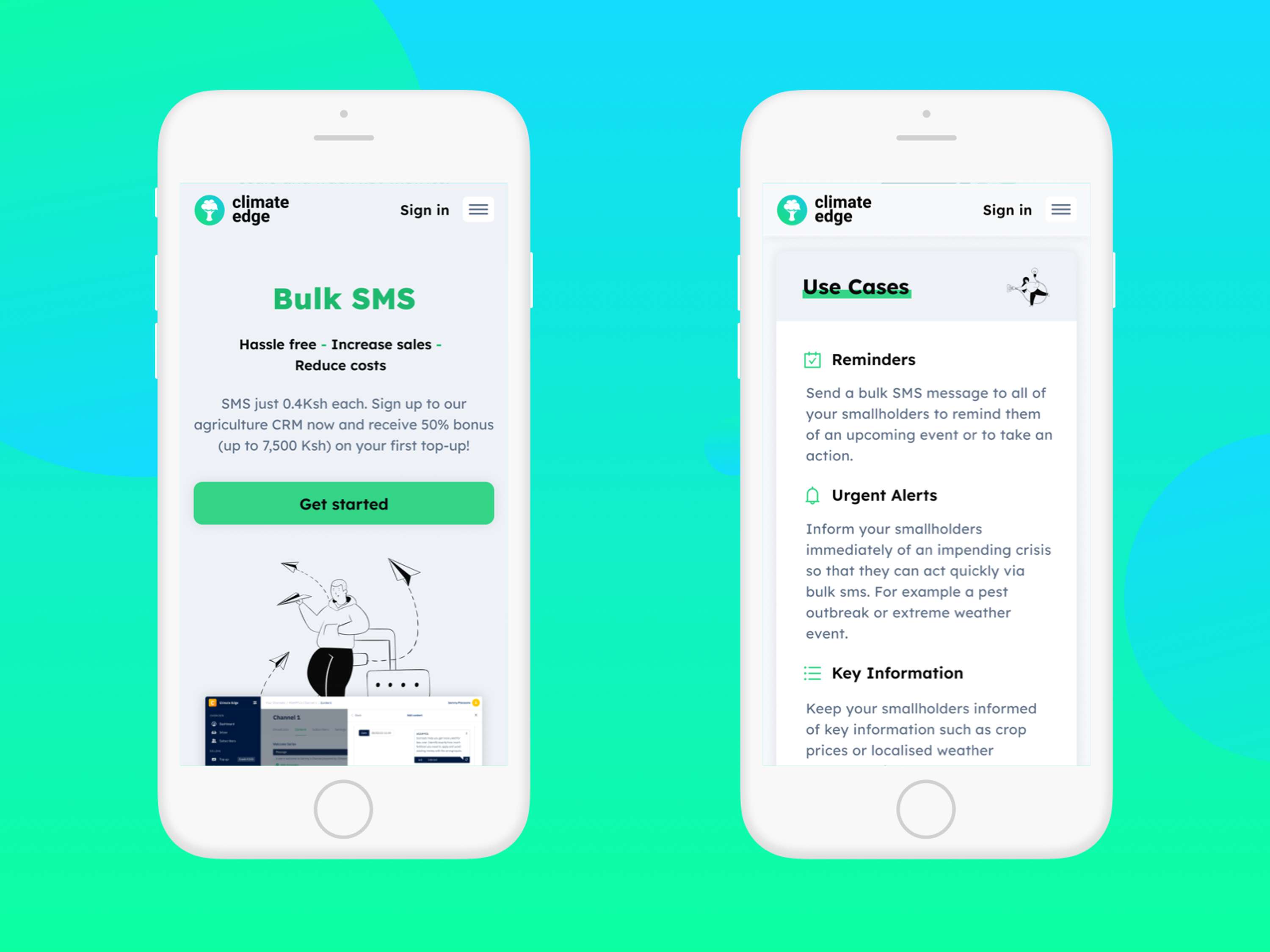 Climate Edge Website by Iñigo Gómez
