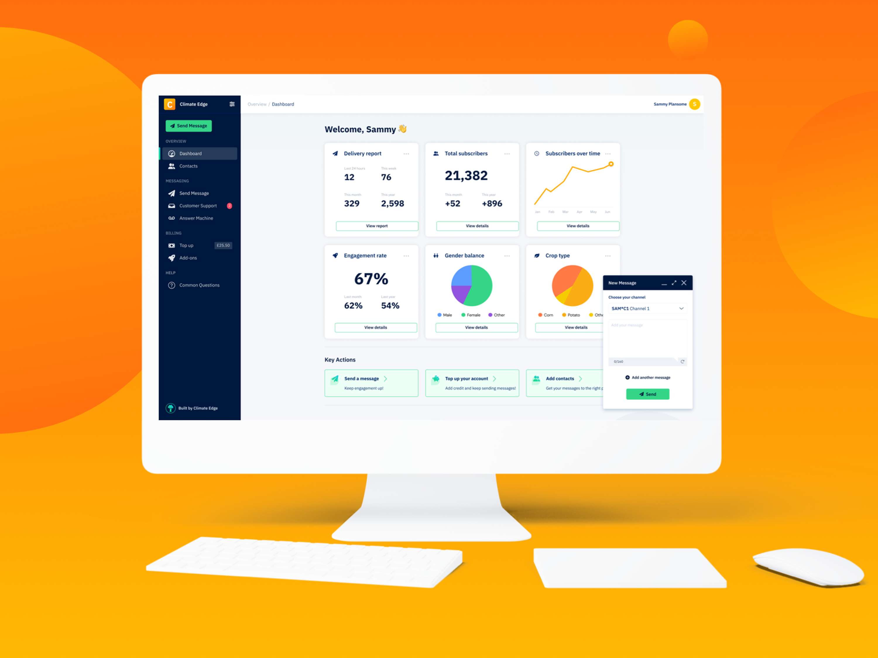 Climate Edge CRM Platform by Iñigo Gómez
