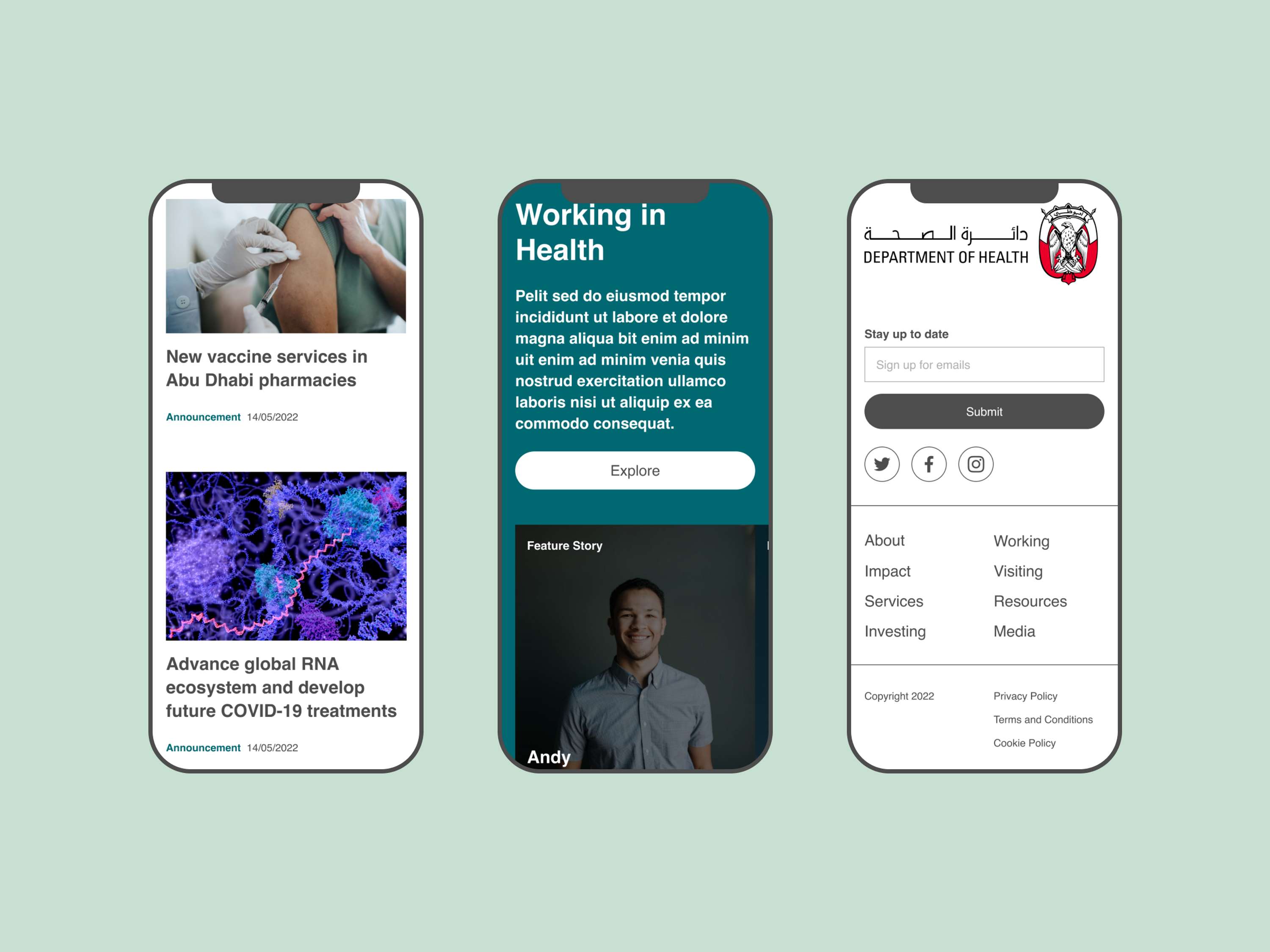Supporting Abu Dhabi’s digital transformation with a new website experience, and a scalable design system for increased government performance. by Mercedes Alonso