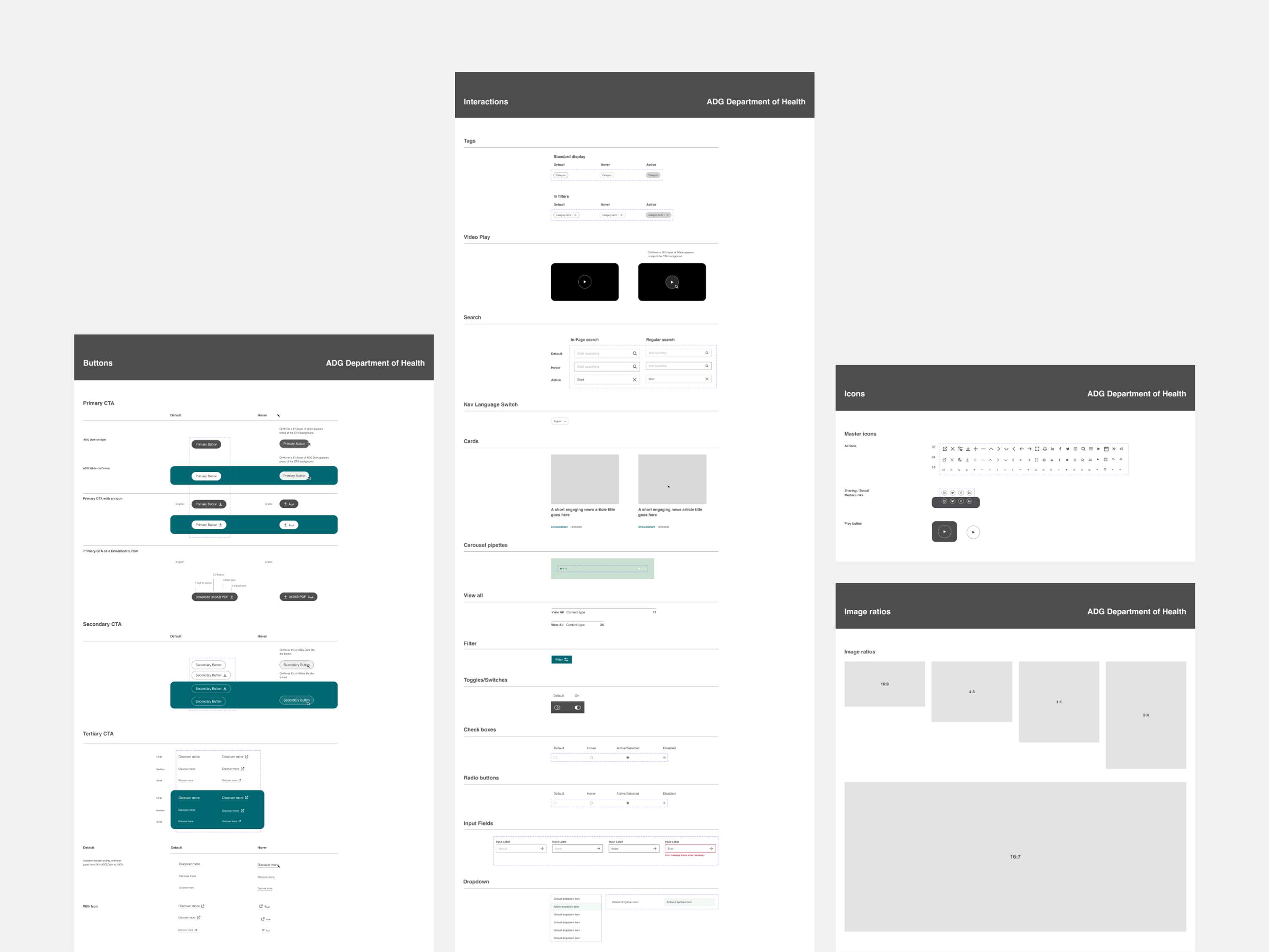 Supporting Abu Dhabi’s digital transformation with a new website experience, and a scalable design system for increased government performance. by Mercedes Alonso