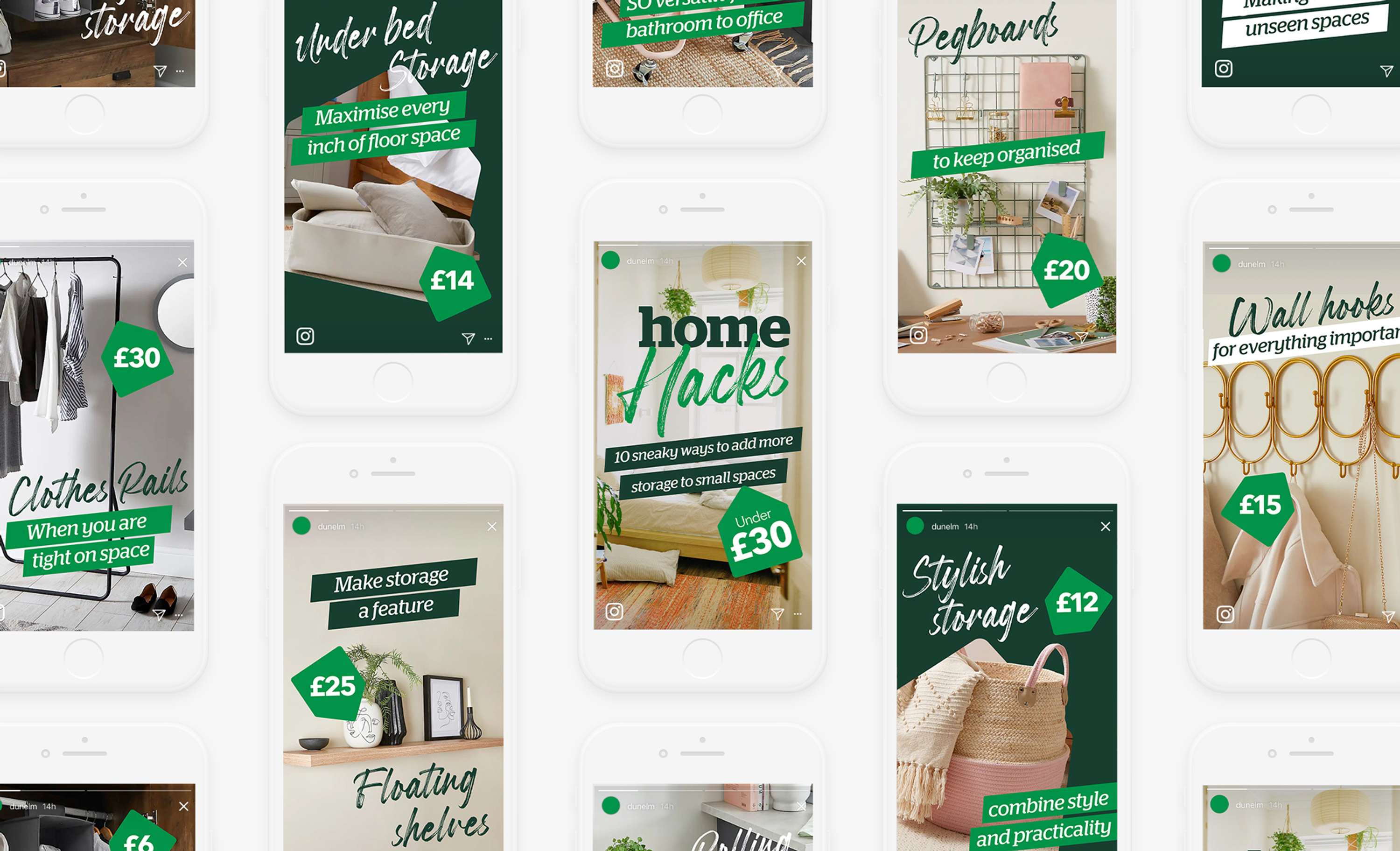 Dunelm Home Hacks Autumn Campaign by Rachel Lewis