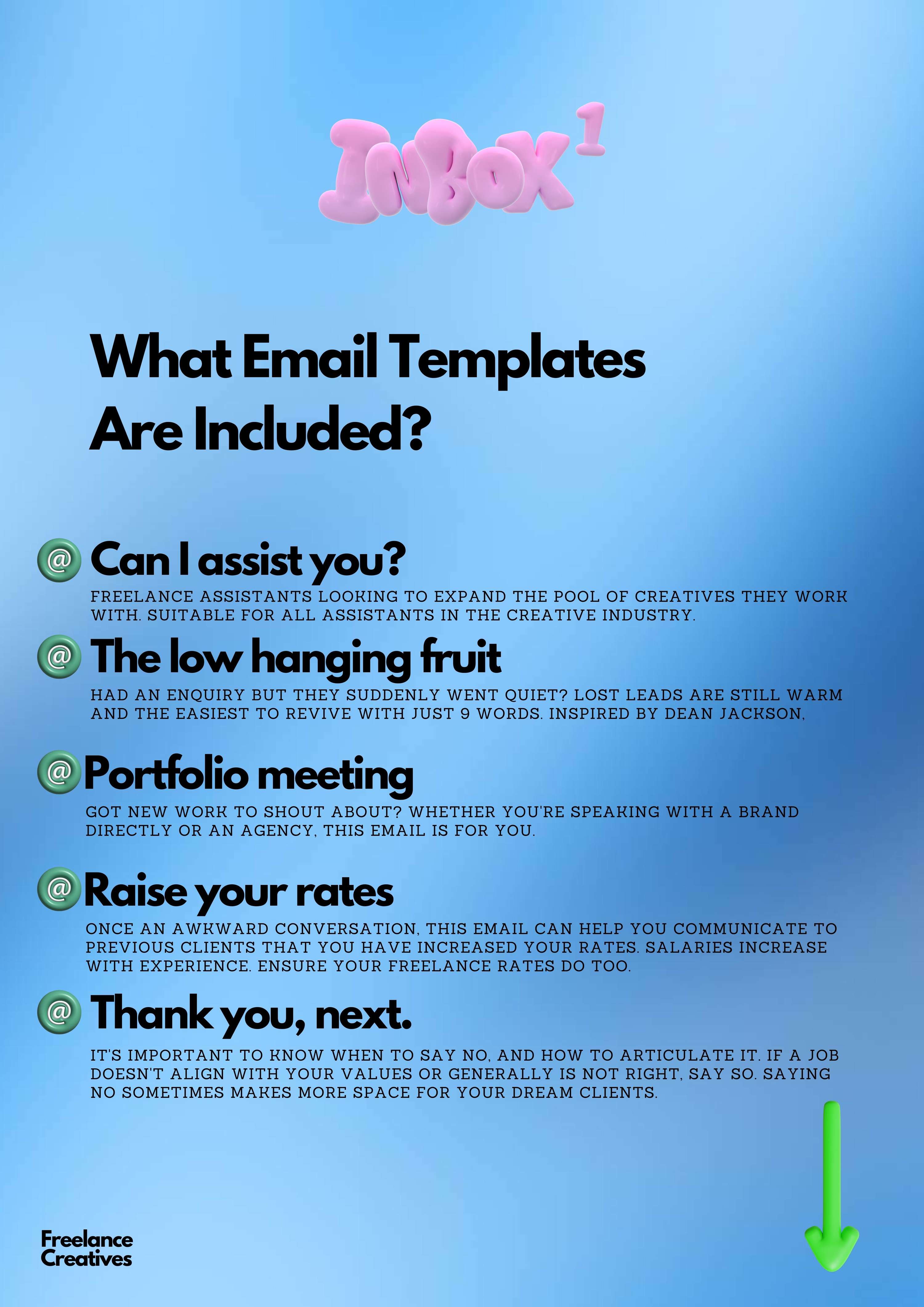 Five free email scripts you can send today to keep you booked and busy. by Mollie Rose