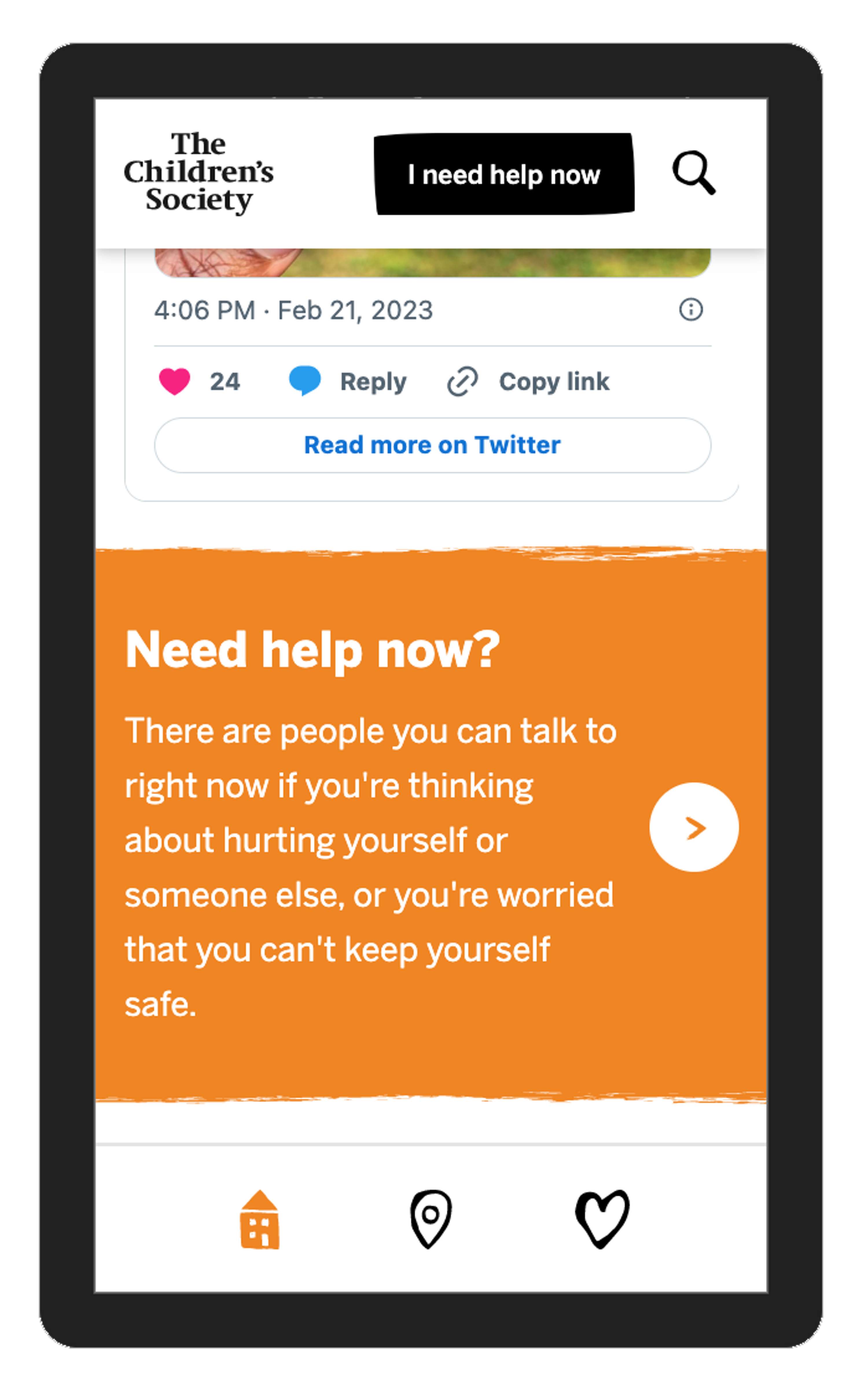 Wellbeing App: user research, design ideation, content creation, testing by Kaja Luke