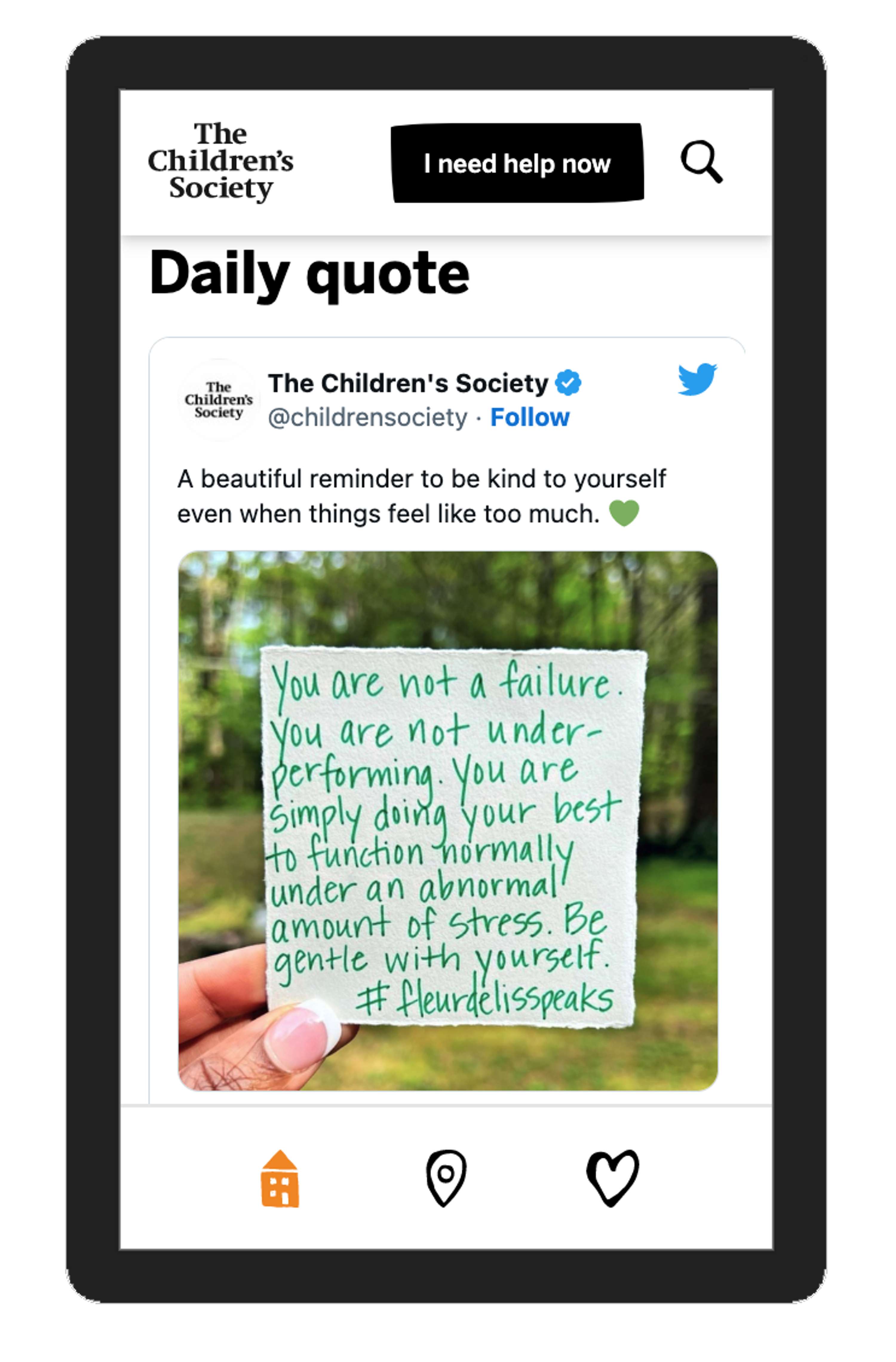 Wellbeing App: user research, design ideation, content creation, testing by Kaja Luke