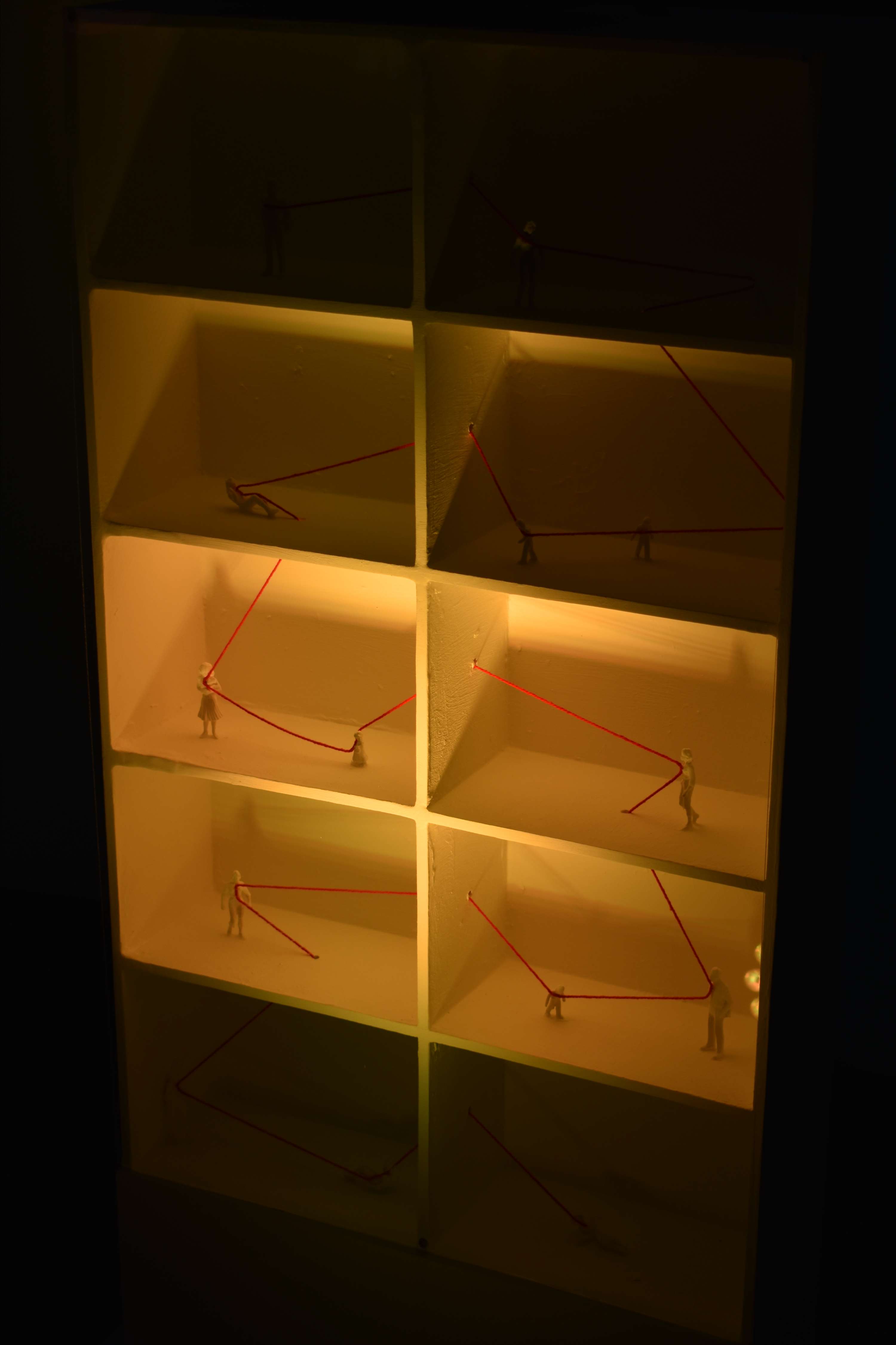 Tension 2021 (Connecting through experience exhibit.) by Belovitch Art