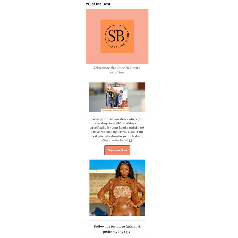 Email Marketing Campaign by Ria Mckelvey