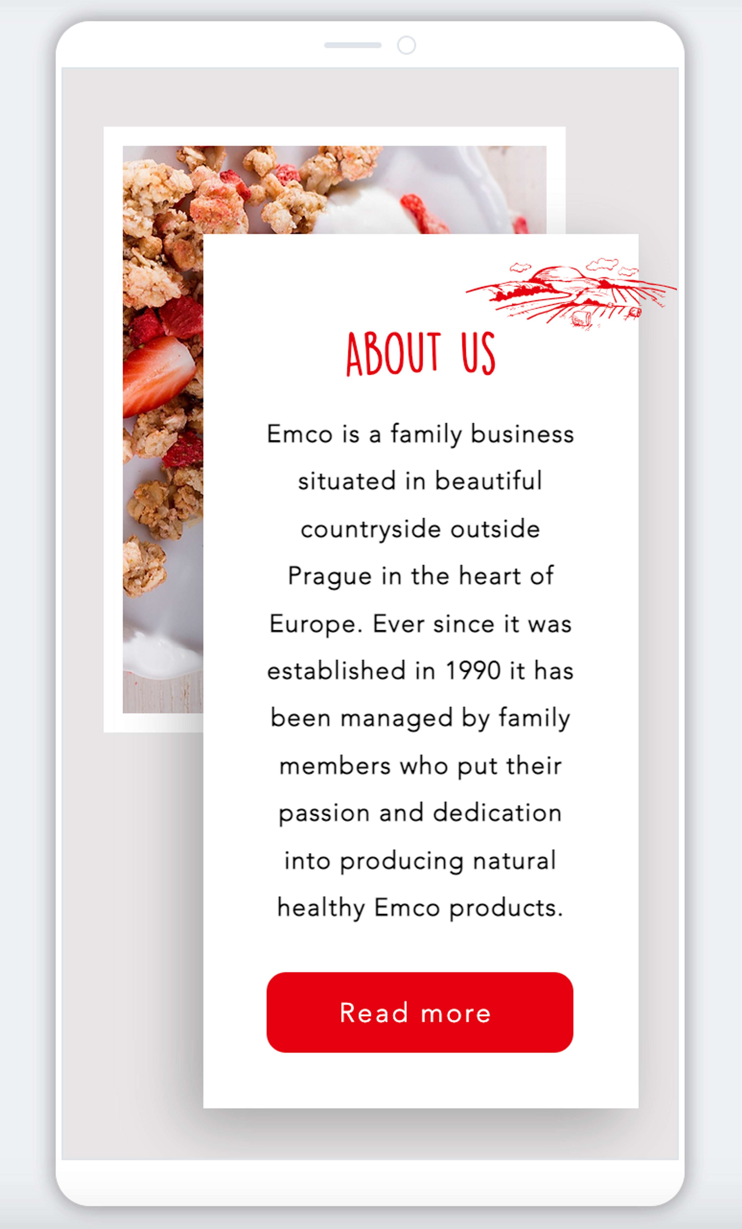 New website for Emco spol. s.r.o by Jana Kasova