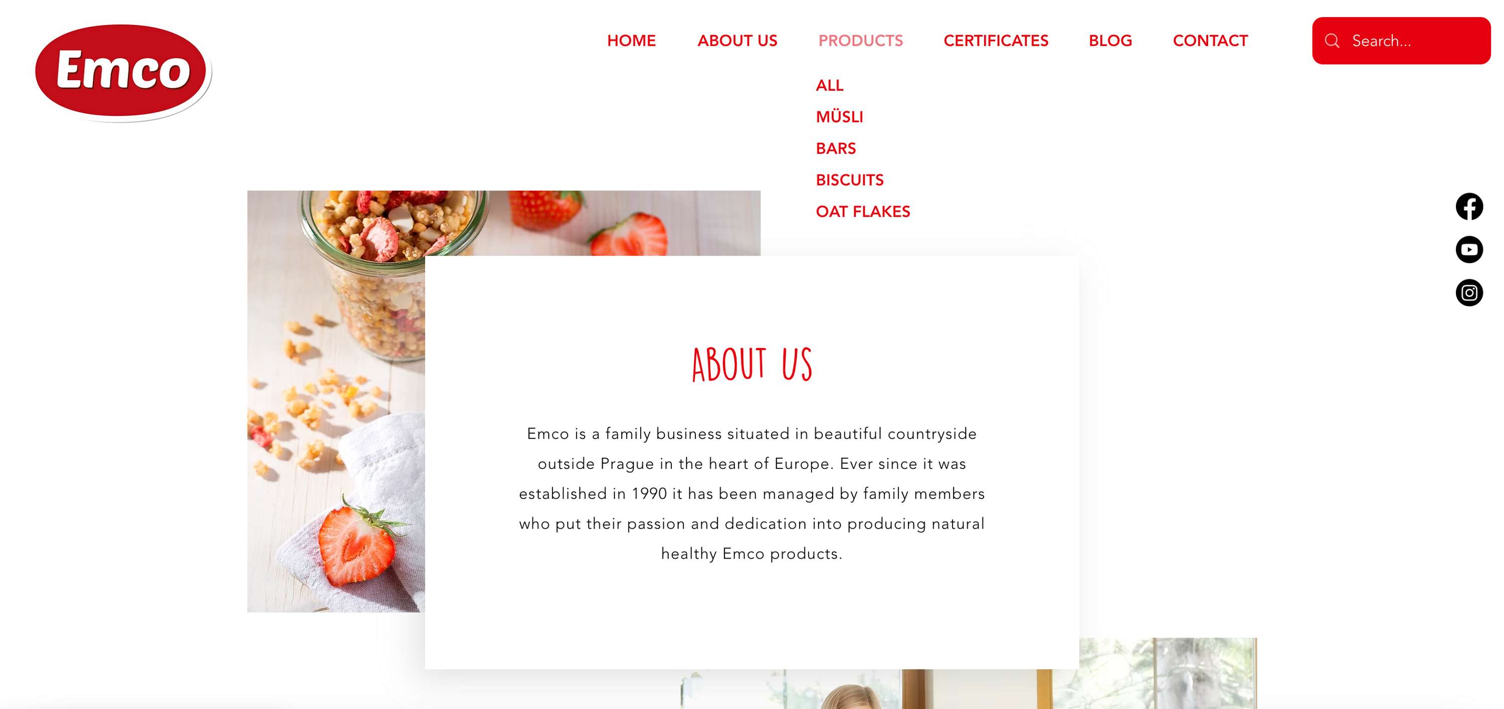New website for Emco spol. s.r.o by Jana Kasova