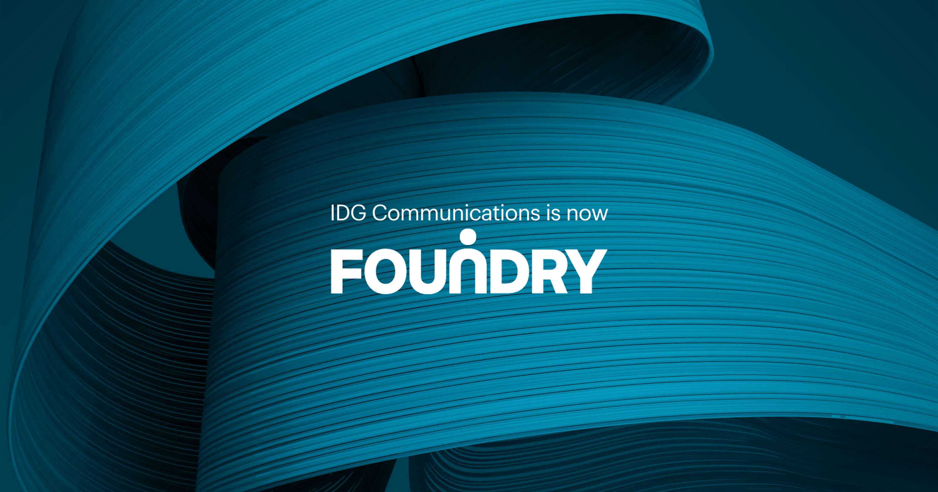 Foundry  - formerly IDG communications by christopher conway
