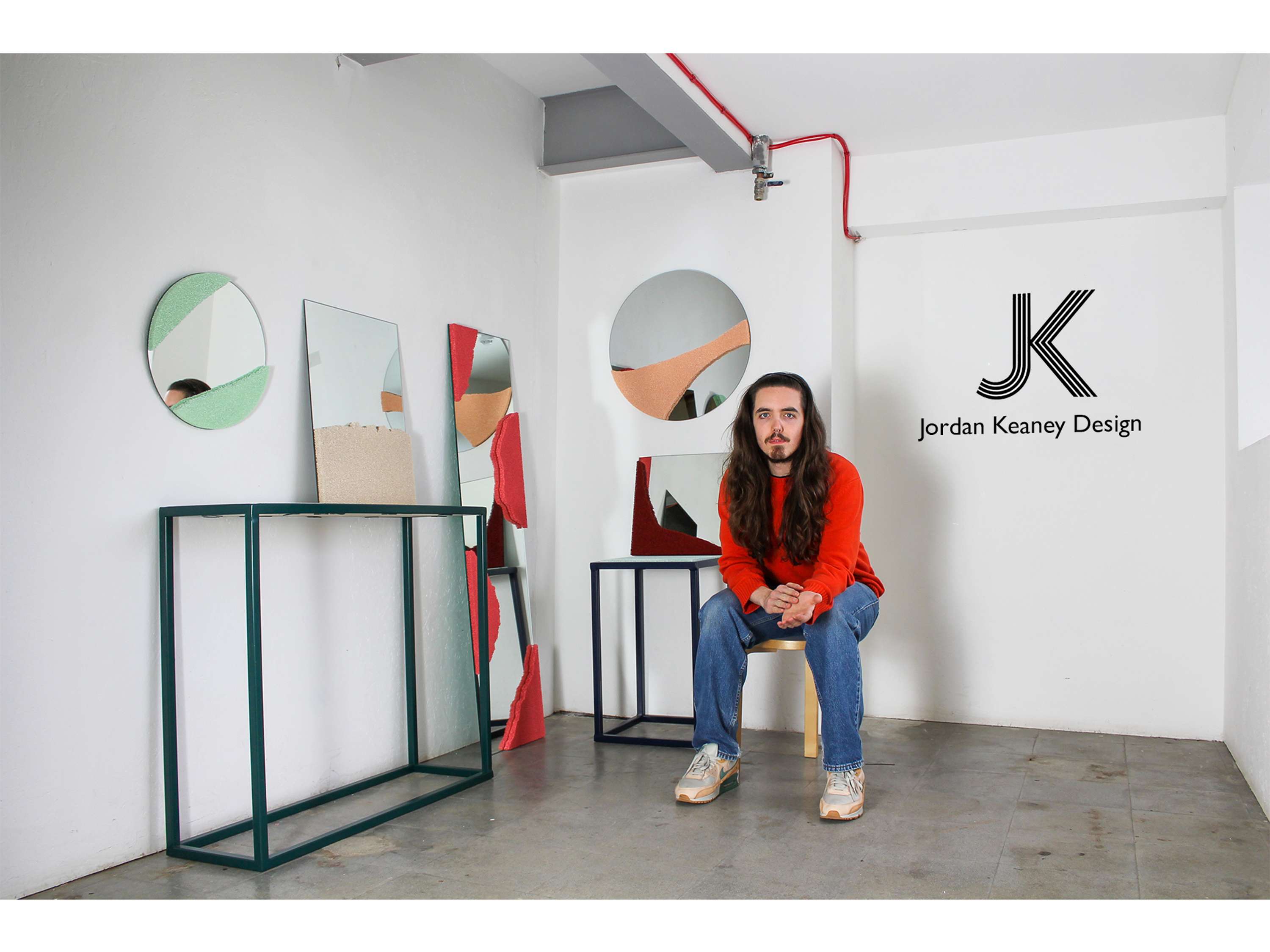 Foam Mirrors by Jordan Keaney