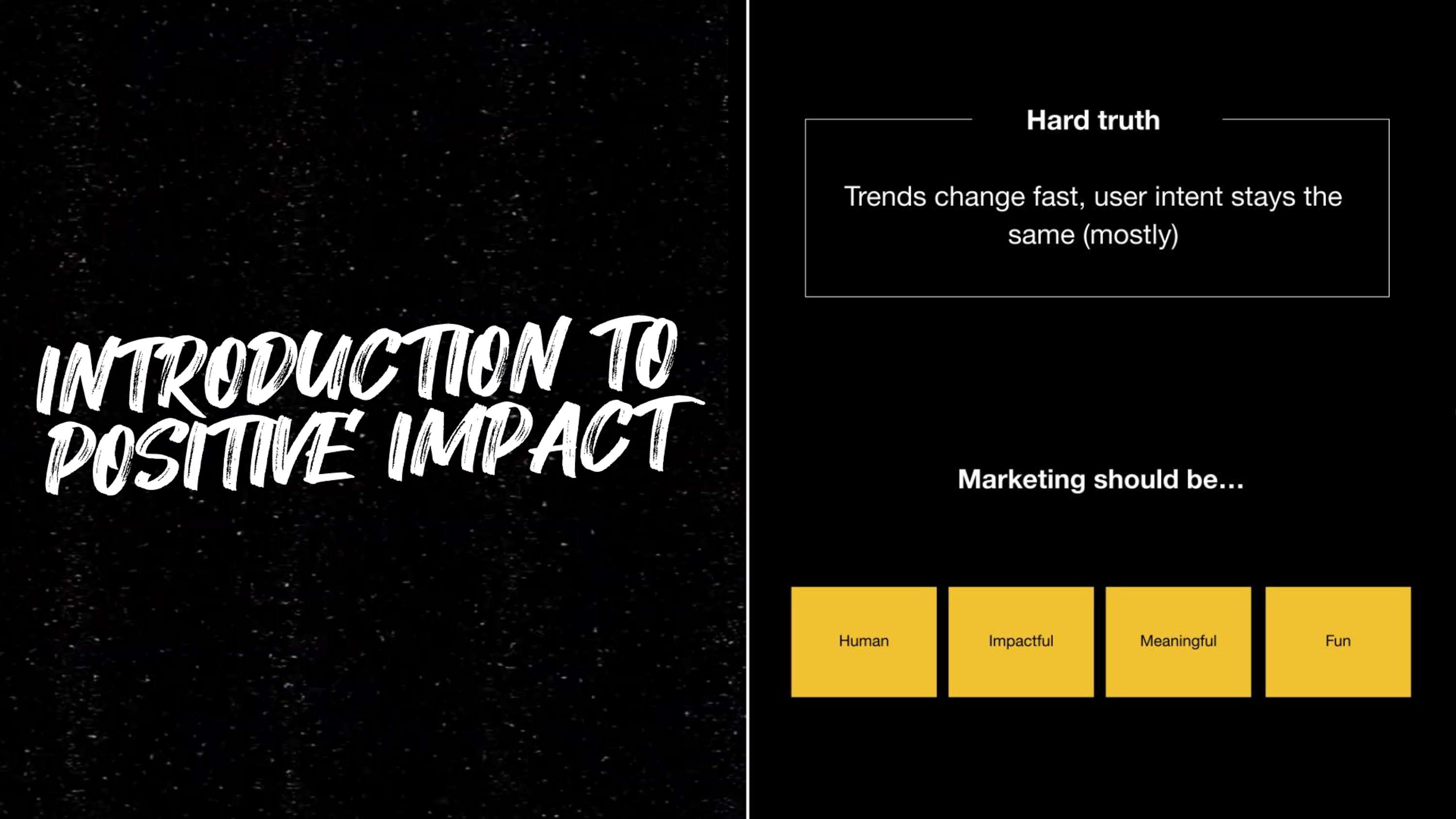 Positive Impact Marketing Principles on Skillshare by Fab Giovanetti