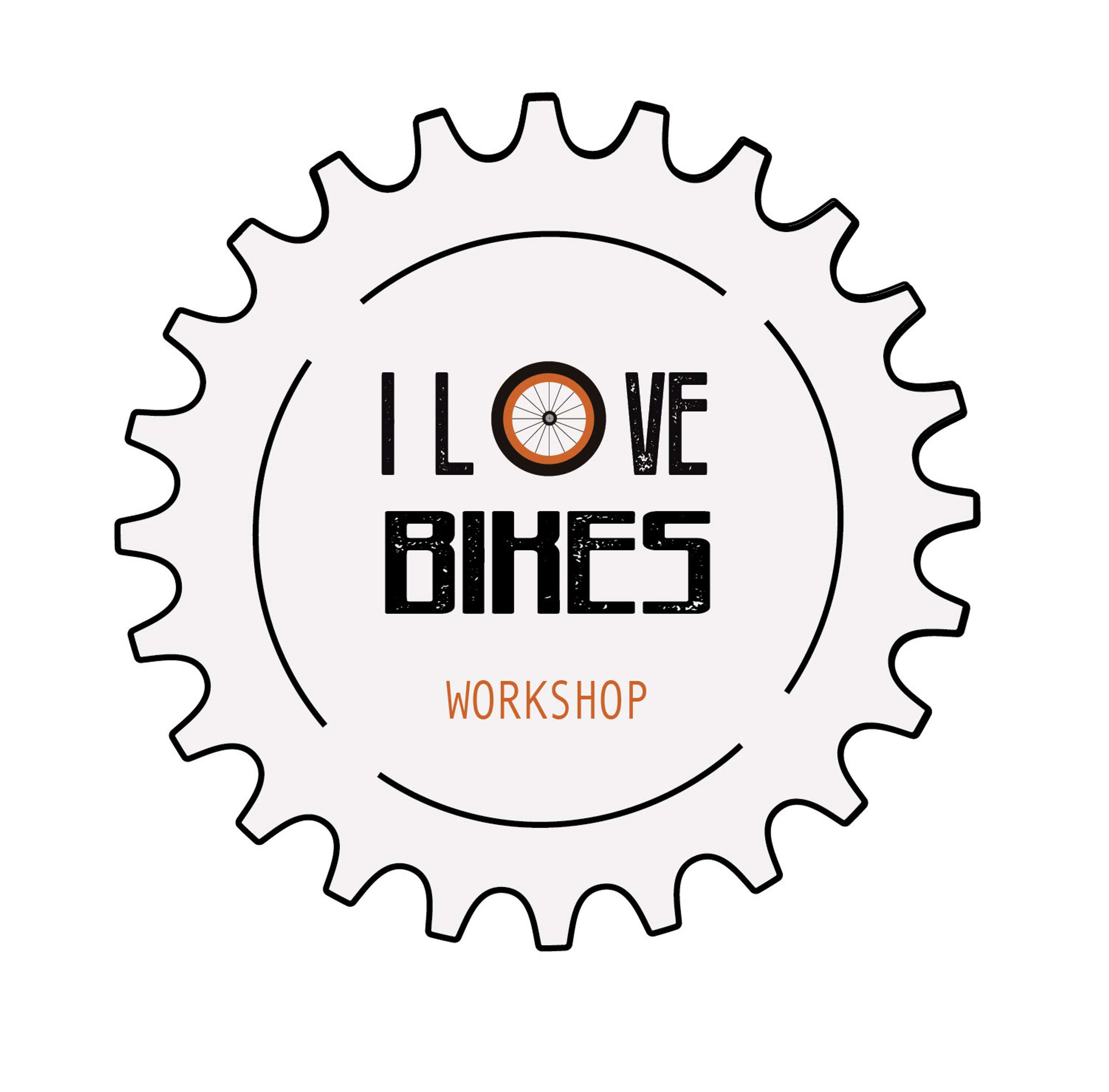 Bikes workshop logo by Maria Lozano