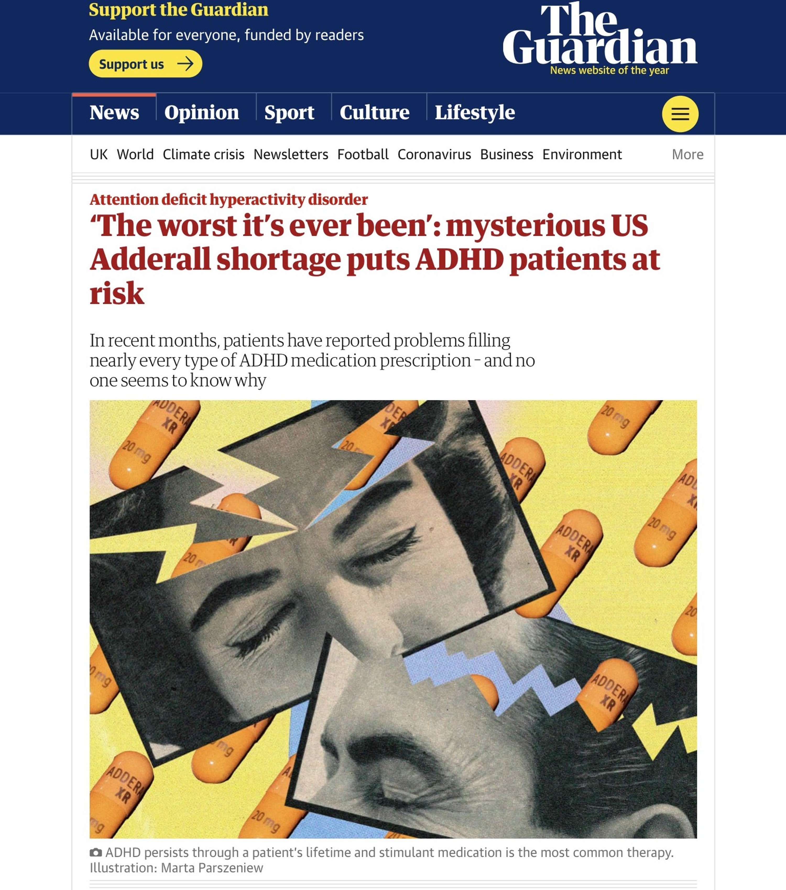 The Guardian US by Marta Parszeniew