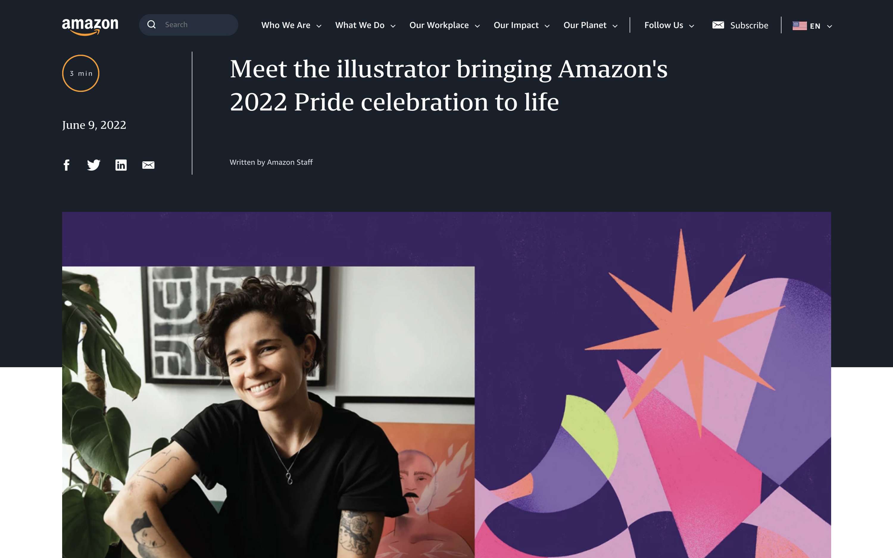 Amazon | Pride Out Loud by Carmela Caldart